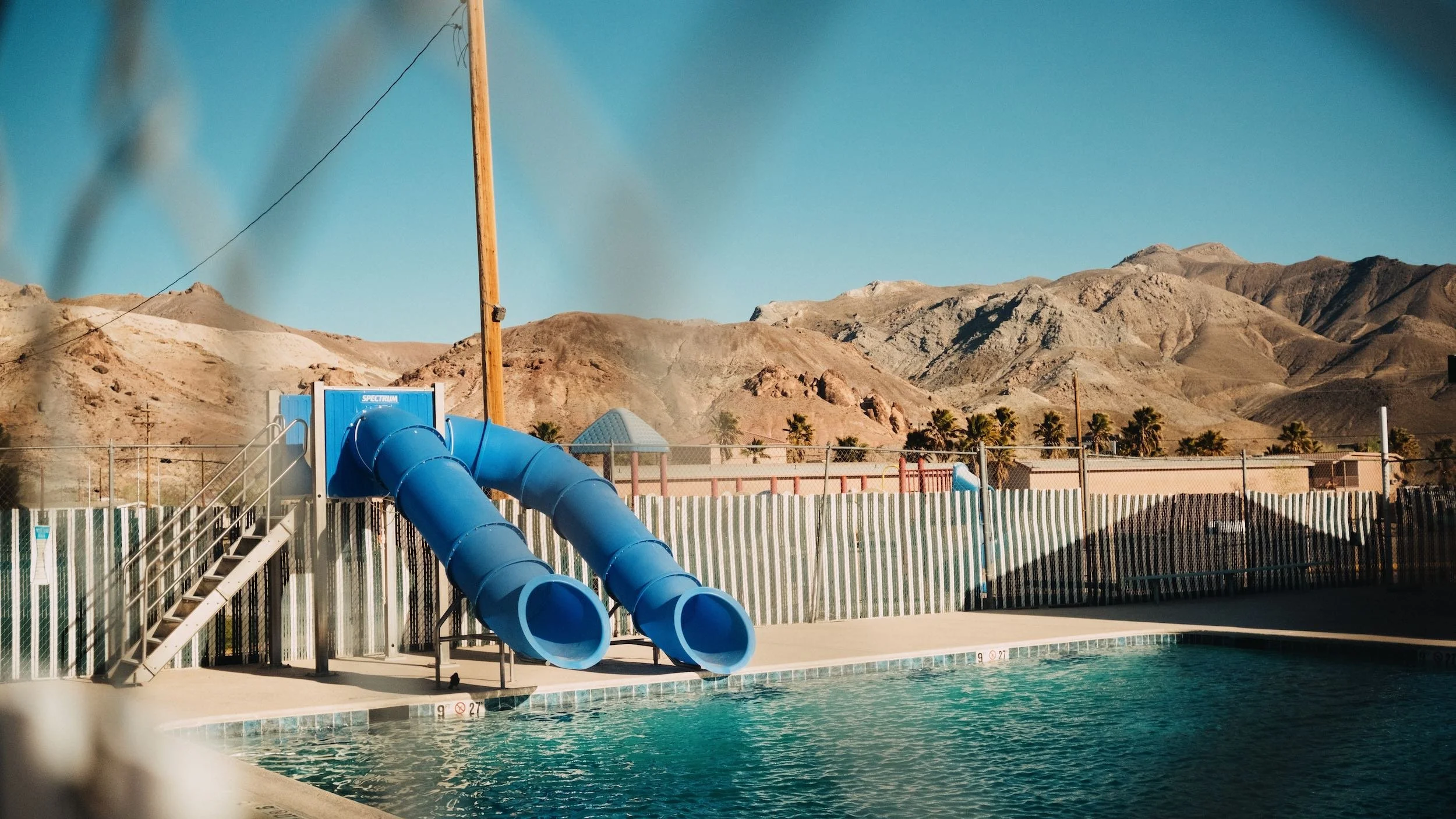 Picture of Beatty Public Swimming Pool outside of Death Valley National Park in Beatty, Nevada.