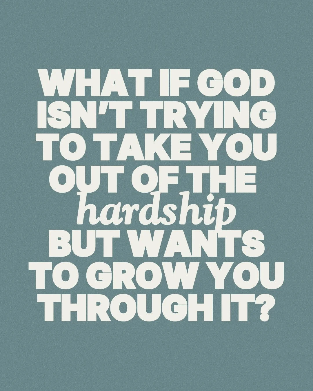 Most of us spend our trials asking God for a way out but James 1 challenges us to instead, ask for Wisdom. 

Wisdom isn't just knowing facts about God; it's applying His perspective to your situation.

As we continue our study through the Book of Jam