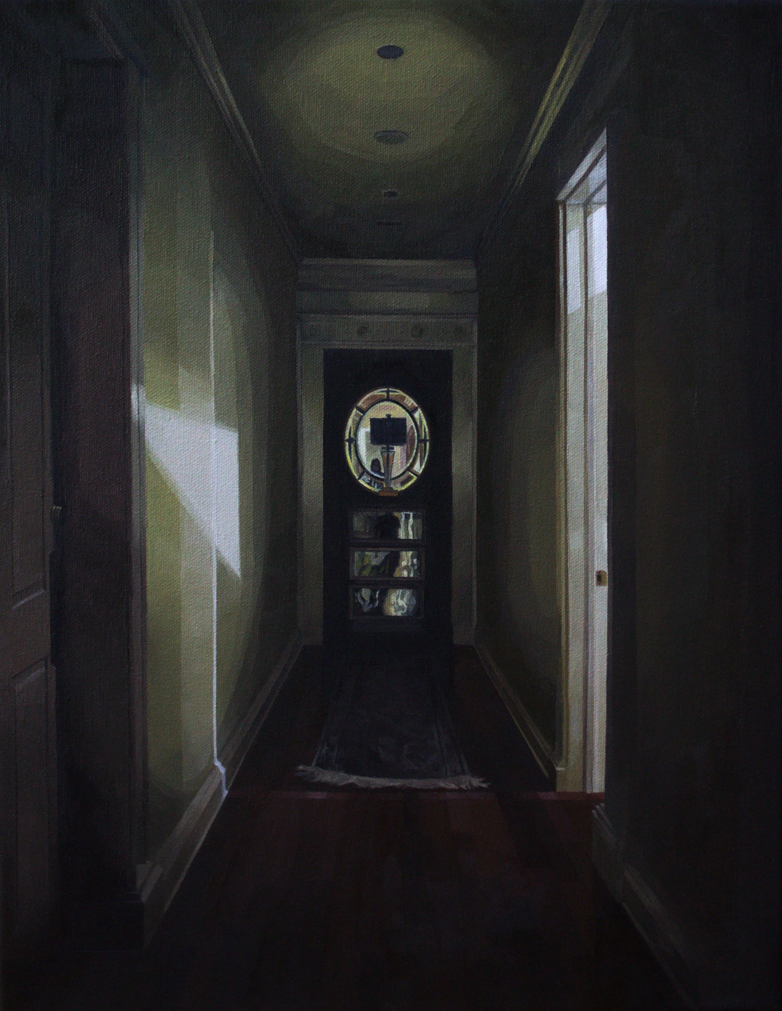 Title: My Room? Guest Room 
Medium: Oil paint on canvas 
Size: 18” x 14” x 1.5” 
Year of Creation: 2026 
Price: TBD*
