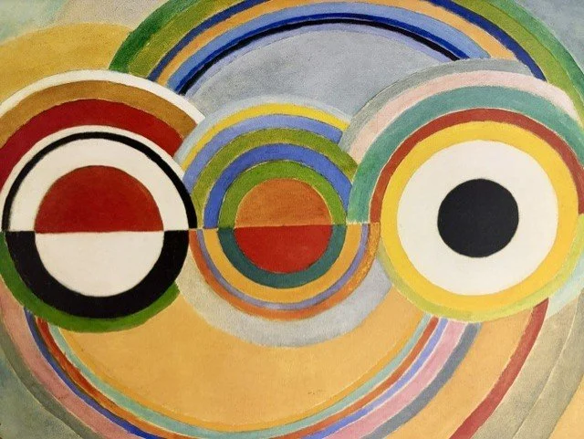ART PLAYSHOP: WONKY MANDALAS — Water coloring inspired by Sonia Delaunay
