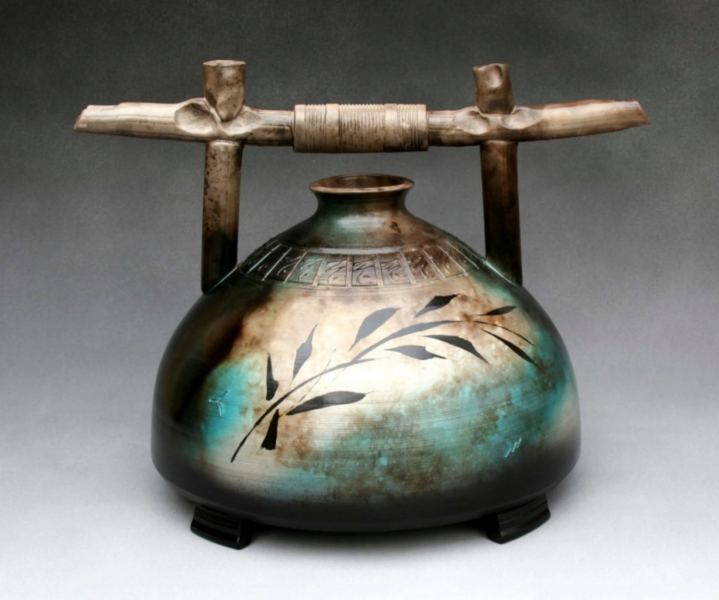 Ritual Vessel, Ceramic, 14x16x16, 2021