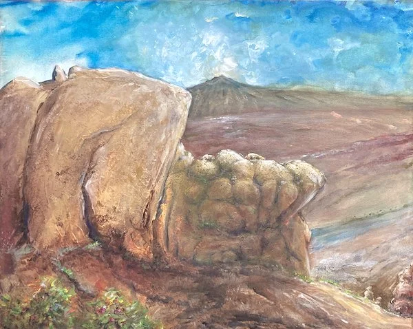 Aladdin’s Rock
Site: Bryce Canyon, Utah
Medium: acrylics on canvas
Art dimensions: 24" x 30"