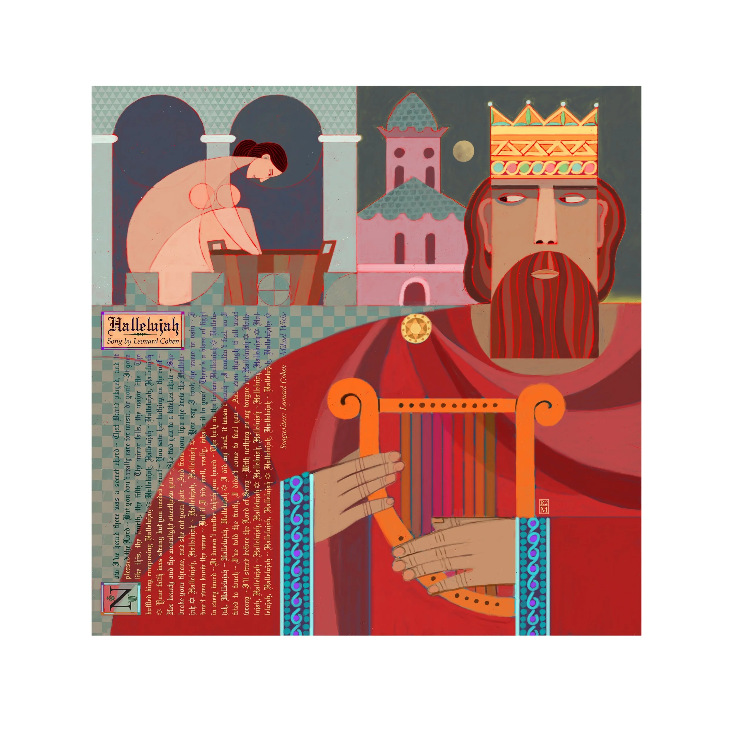 “Hallelujah”, Pigment print, 16x16 inches