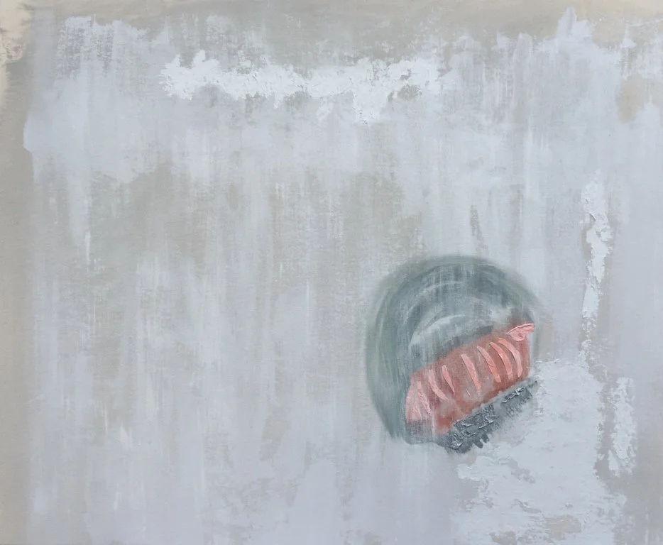 Jellyfish Totem | 30” x 36” | Mixed Media on Canvas