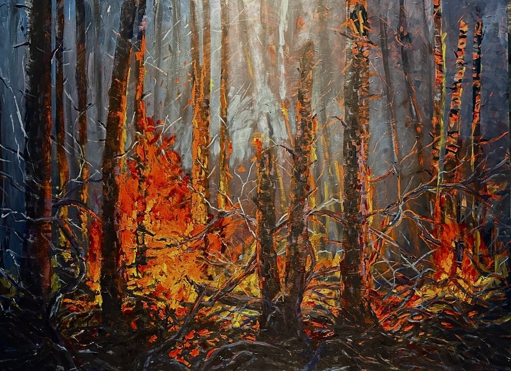 From Embers
oil on panel
36"x48"
$1950