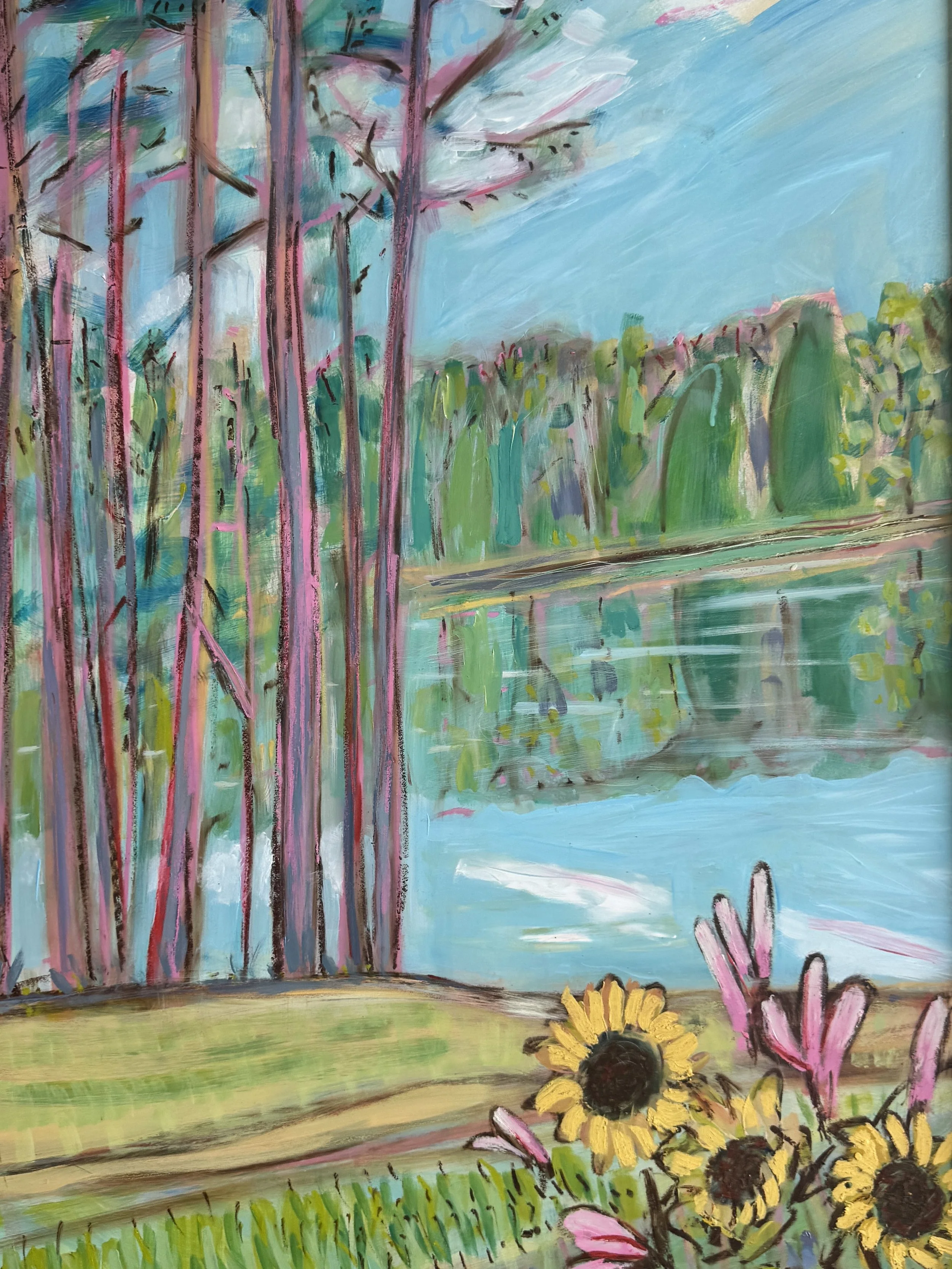 Susan Cary/The River is a Sage $600.00