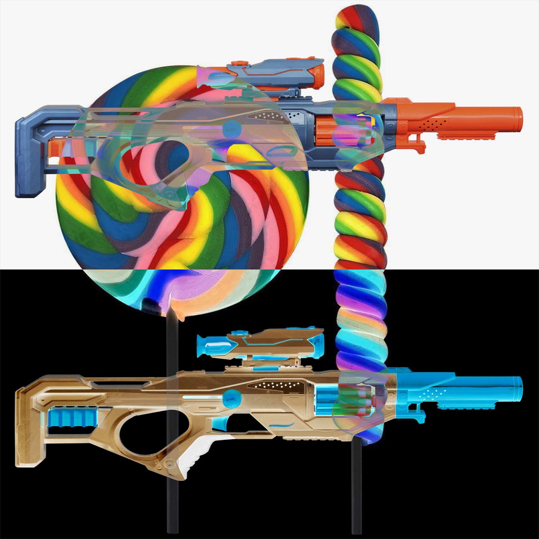 Carl Patow, "8 and Above" Digital, 30 x 30"