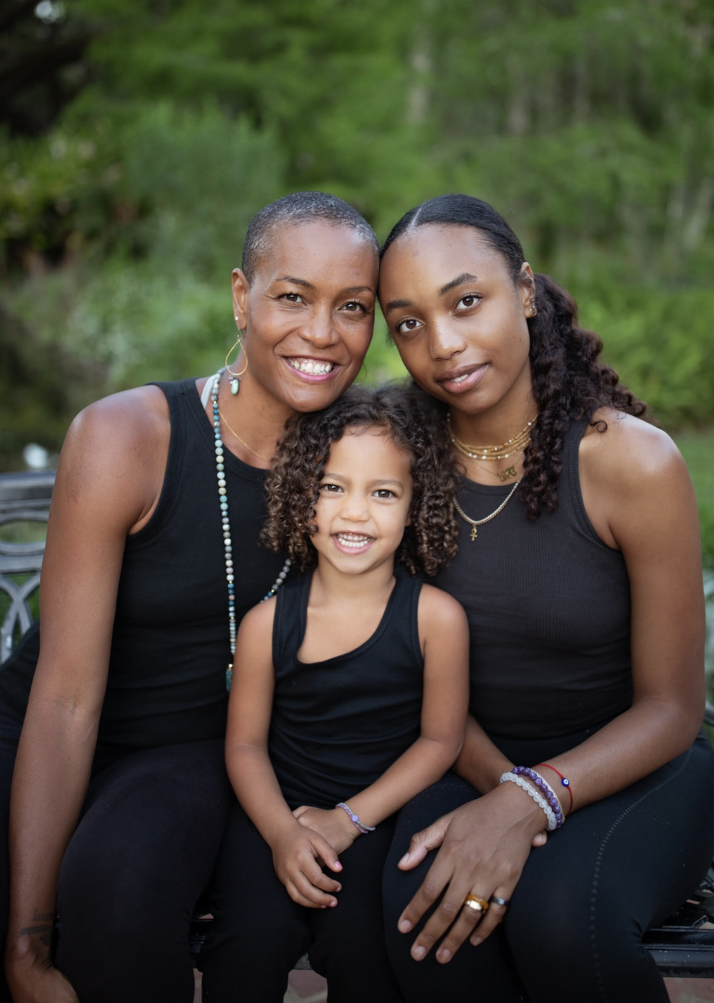 Jocelyn Gordon with Family Yoga Event