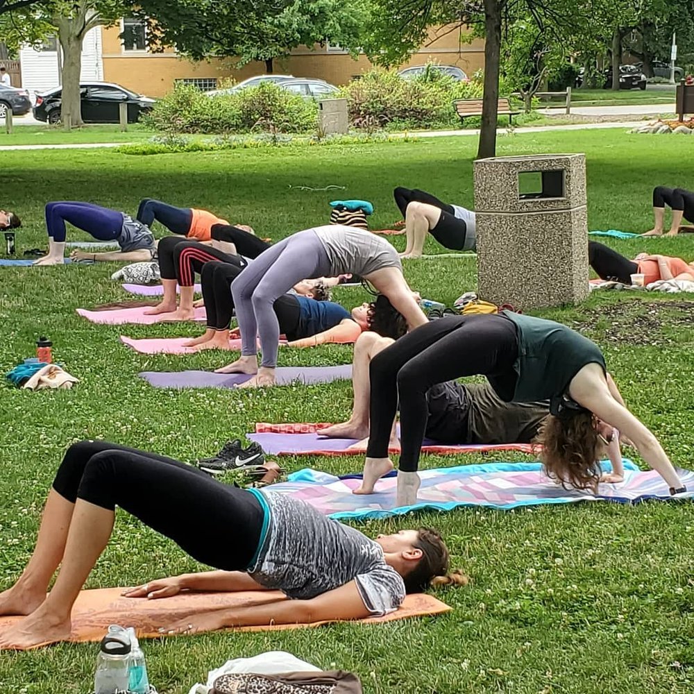 Barrie Fest SEOPCO Oak Park 2022 Yoga