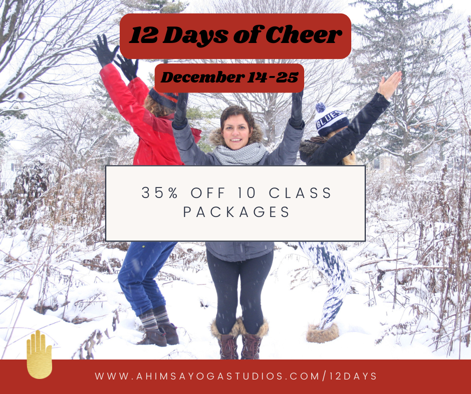 35% off 10 class packages