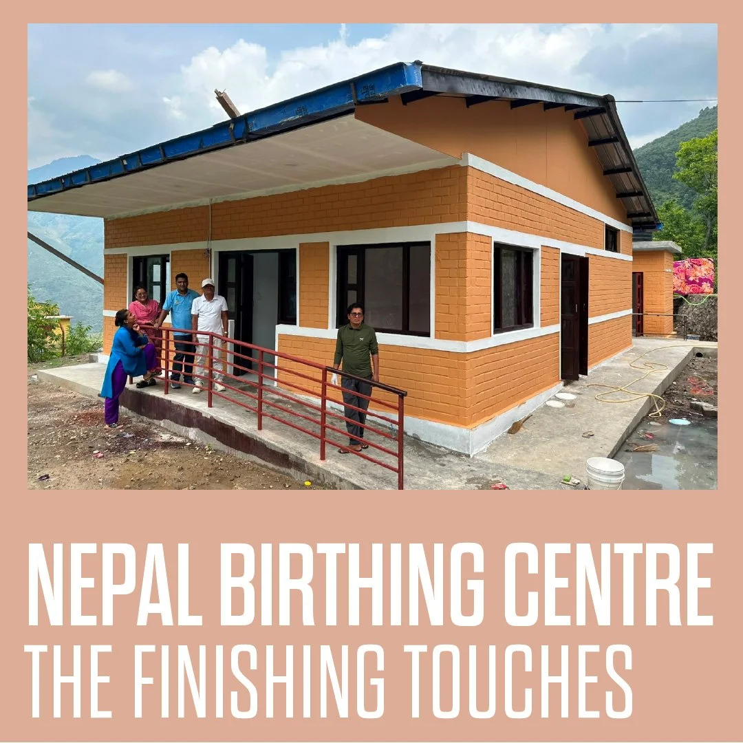 Nepal Birthing centre nearing completion