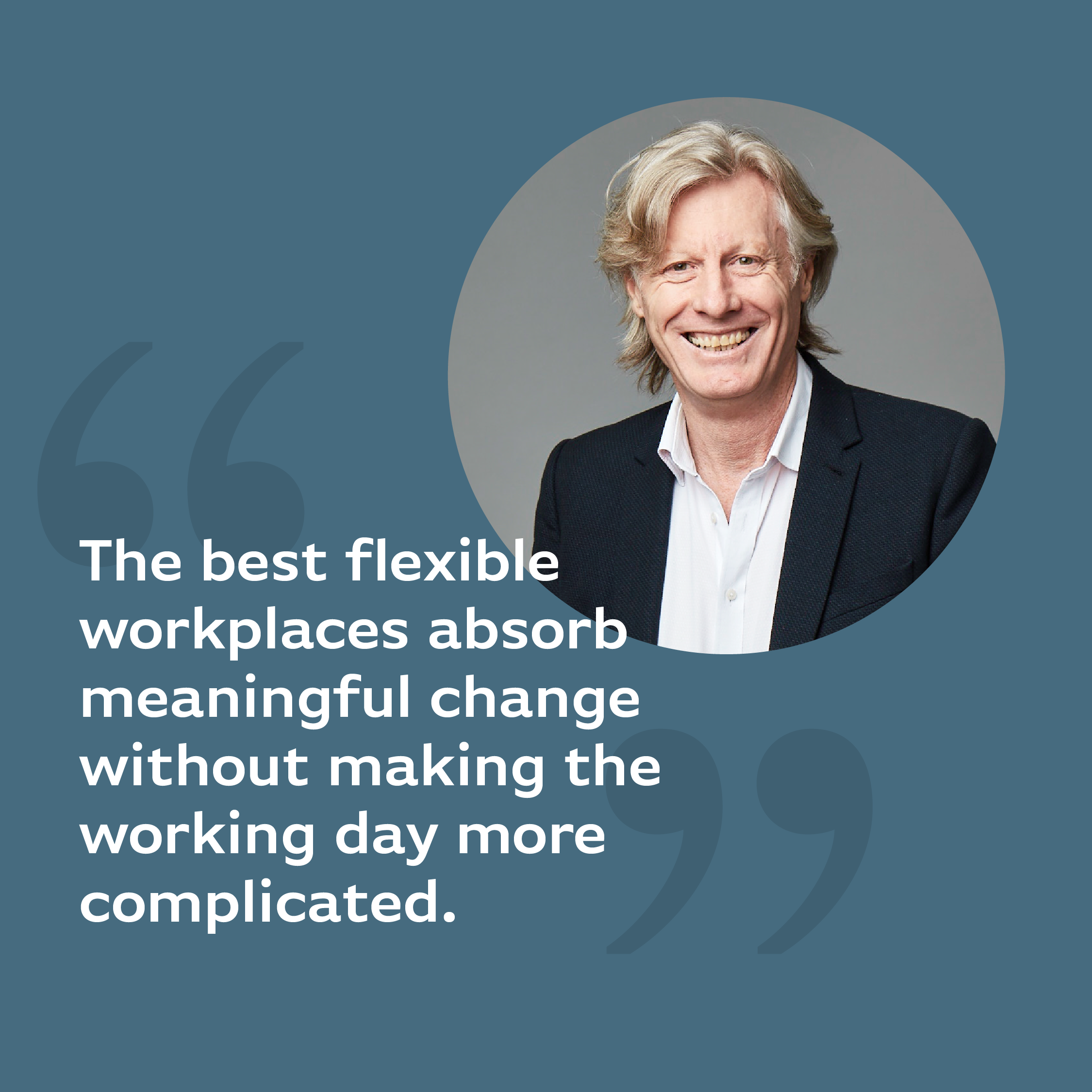 What does a flexible workplace actually need to flex for?