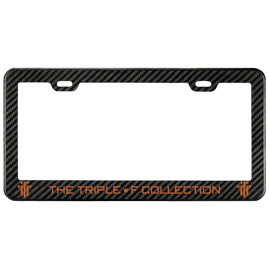 Triple F Collection License Plate Frame — The Triple F Collection