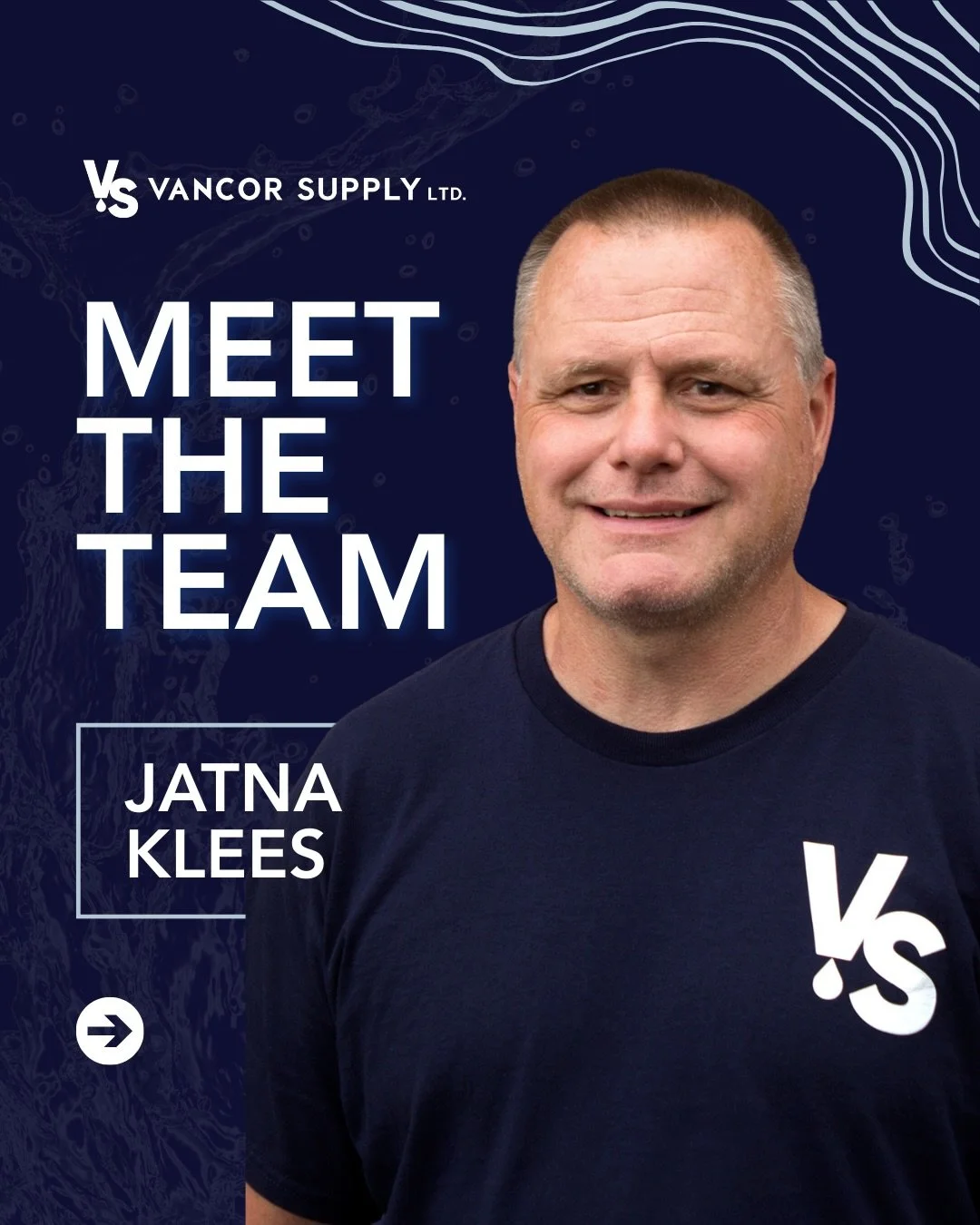 Meet the Vancor team!

Today we&rsquo;re spotlighting Co-Owner, Jatna Klees.

Since 2007, Jatna has been a key part of the water and wastewater industry, bringing years of experience to Vancor Supply. From estimating and purchasing to sales and daily