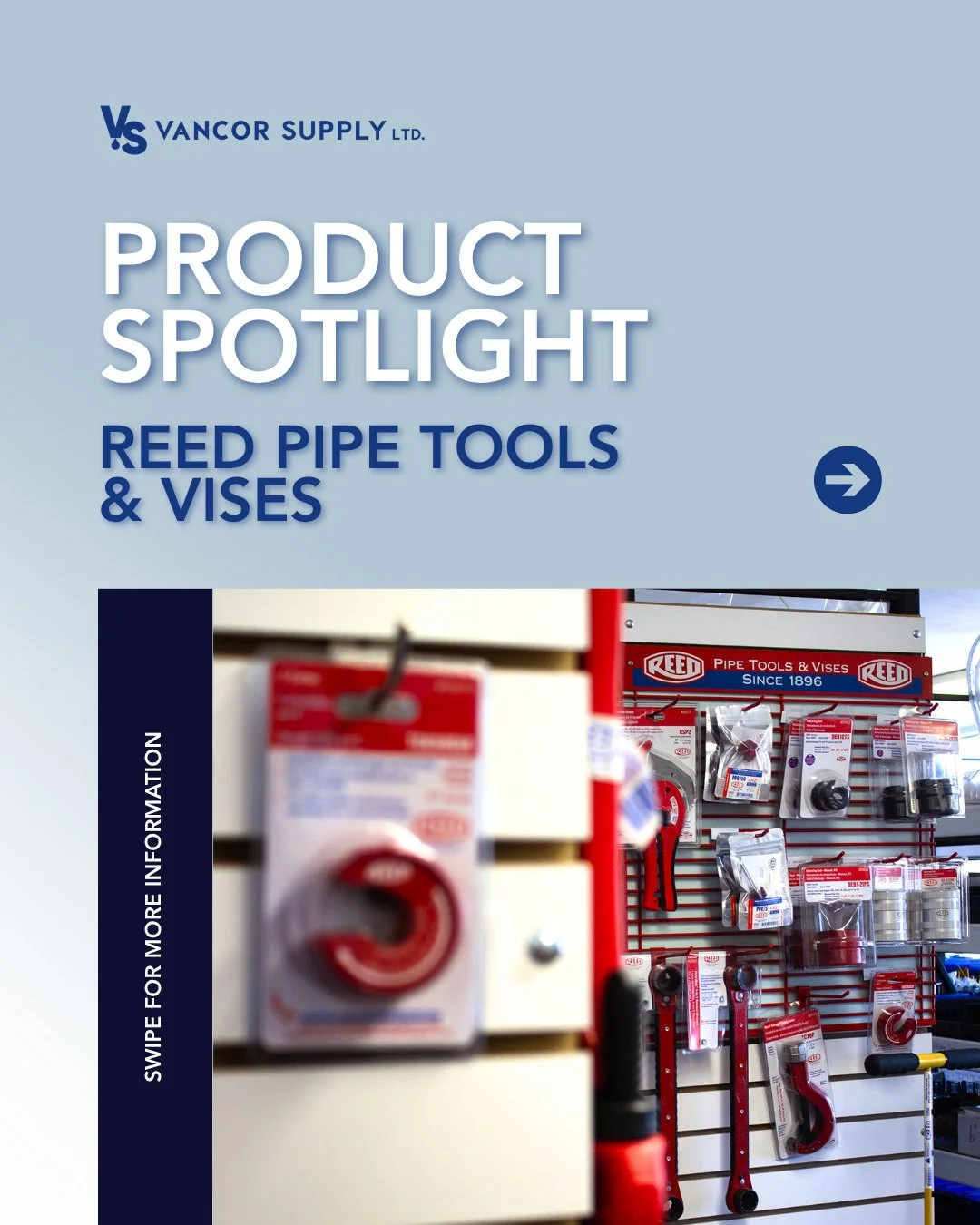 Behind every clean install and efficient repair is a set of tools that can handle the job.⁠
⁠
@reedpipetools are designed for real-world waterworks applications, helping crews tackle everything from sewer maintenance to valve installation and pipe fa