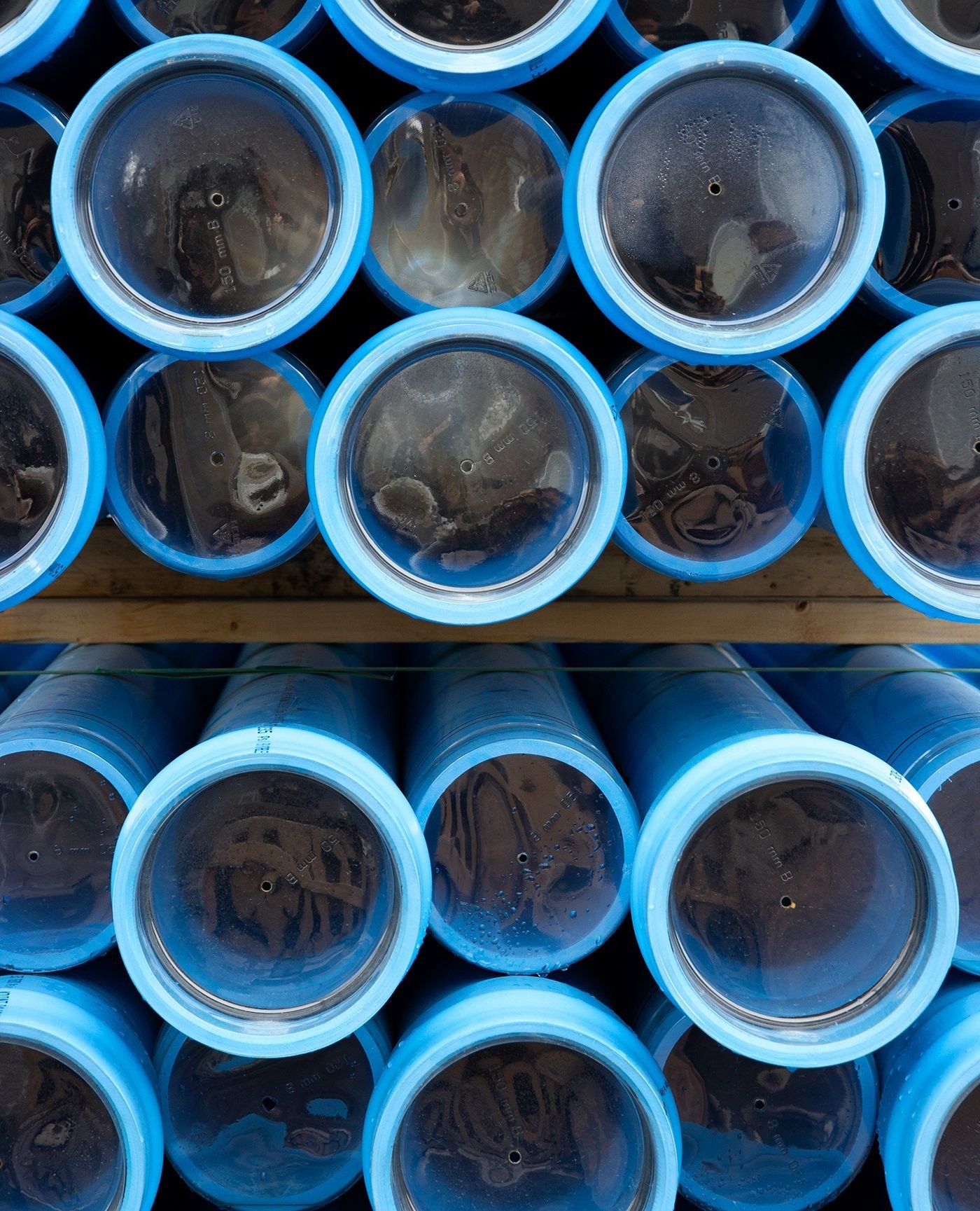 A lot of people see pipe.⁠
⁠
Contractors, municipalities, and infrastructure crews see timelines, water flow, pressure requirements, environmental standards, and long-term reliability. ⁠
⁠
These blue PVC watermain pipes are part of the systems that h