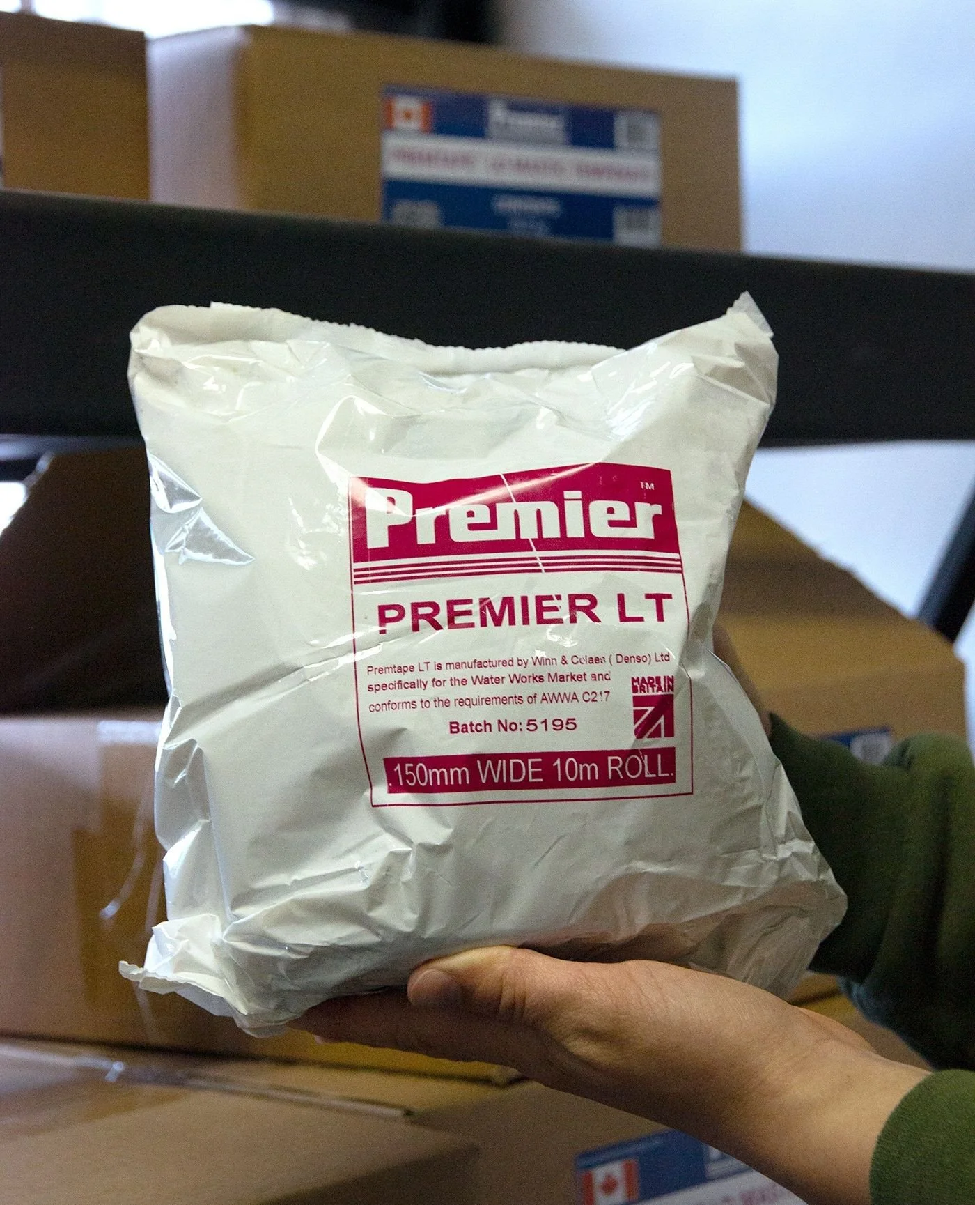 A lot goes into protecting underground components long after installation day.⁠
⁠
These Premier products help support corrosion protection, pipe wrapping, and long-term watermain durability - critical details for municipal and waterworks projects acr