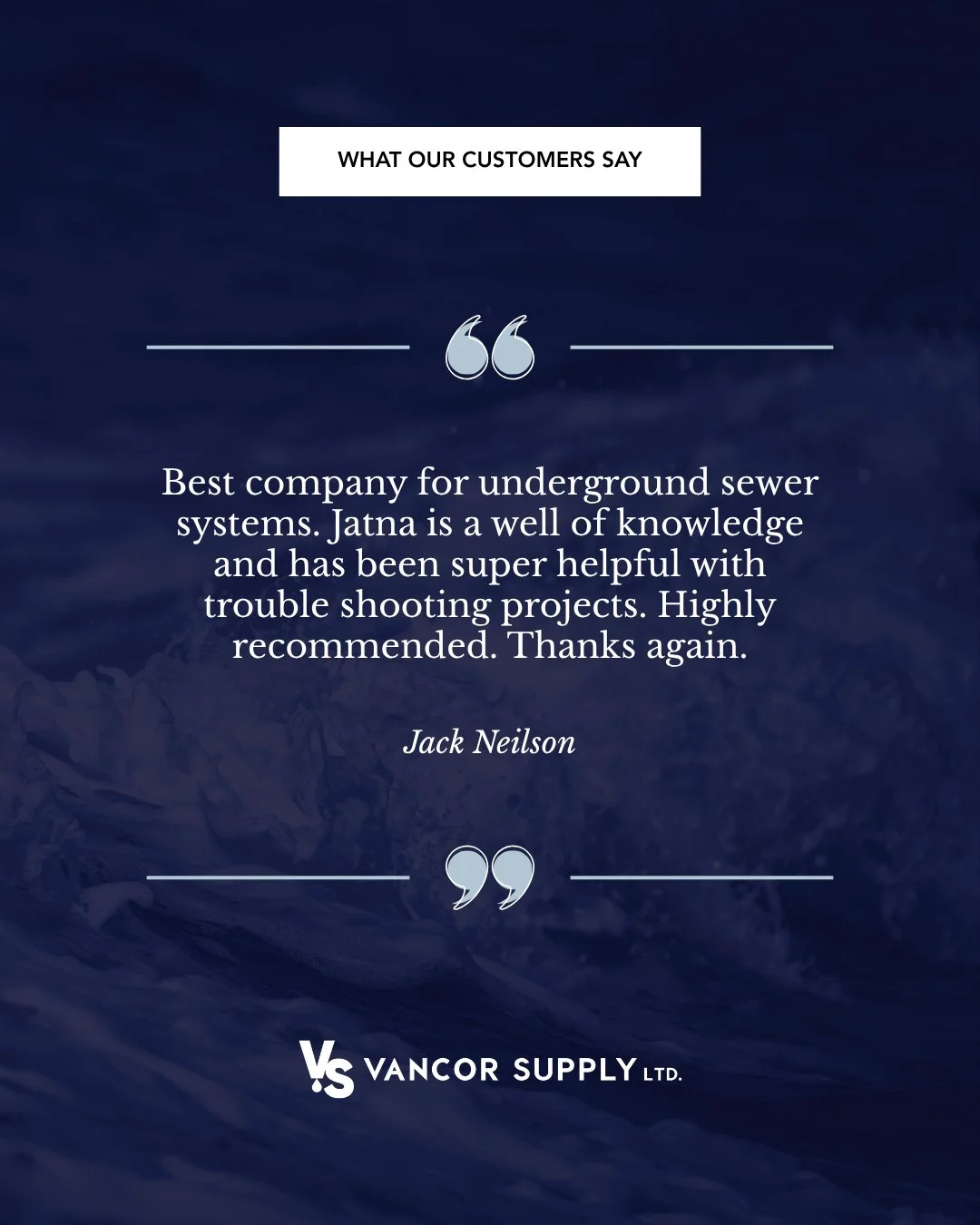 What really makes a difference is having a team that's willing to help solve problems when they arise.⁠
⁠
We're grateful for reviews like this one that highlight not only the products we supply, but the knowledge, support, and troubleshooting assista