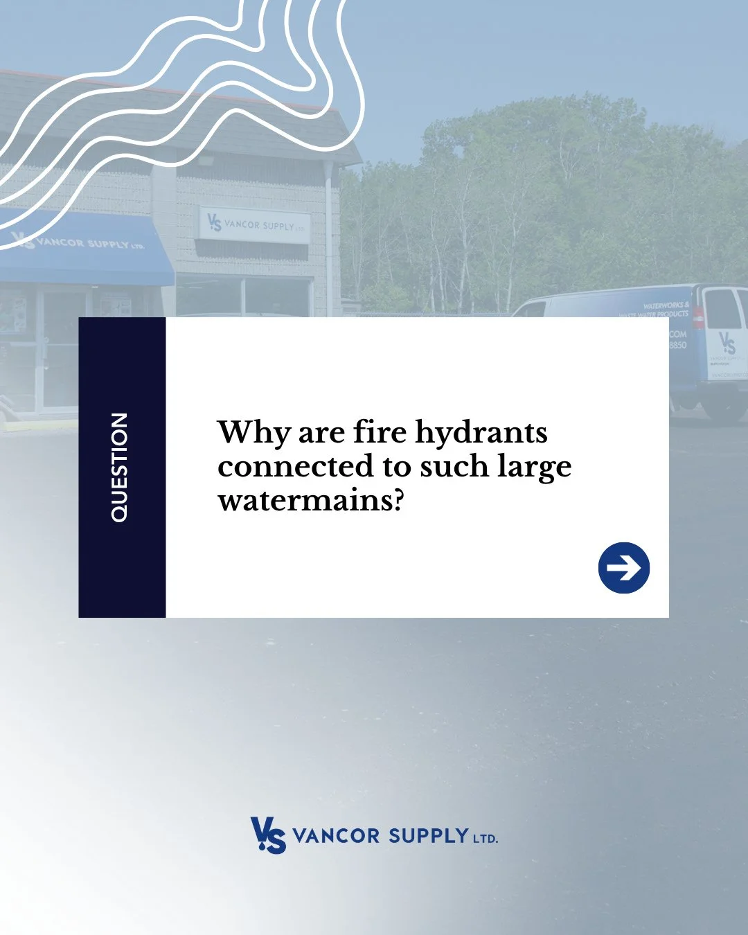 Fire hydrants need to handle serious demand.⁠
⁠
When a hydrant is called into service, the water system needs to deliver a significant volume of water while maintaining the flow and pressure required for fire protection. That&rsquo;s why hydrants, wa