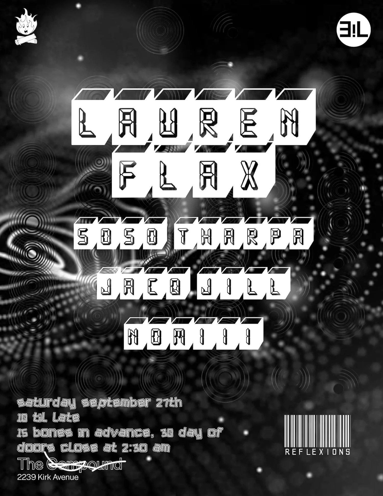 Reflexions presents: Lauren Flax