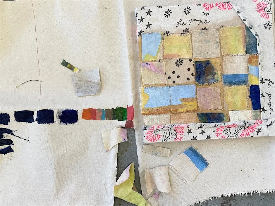 Outside In: Free Fabric Collage Workshop