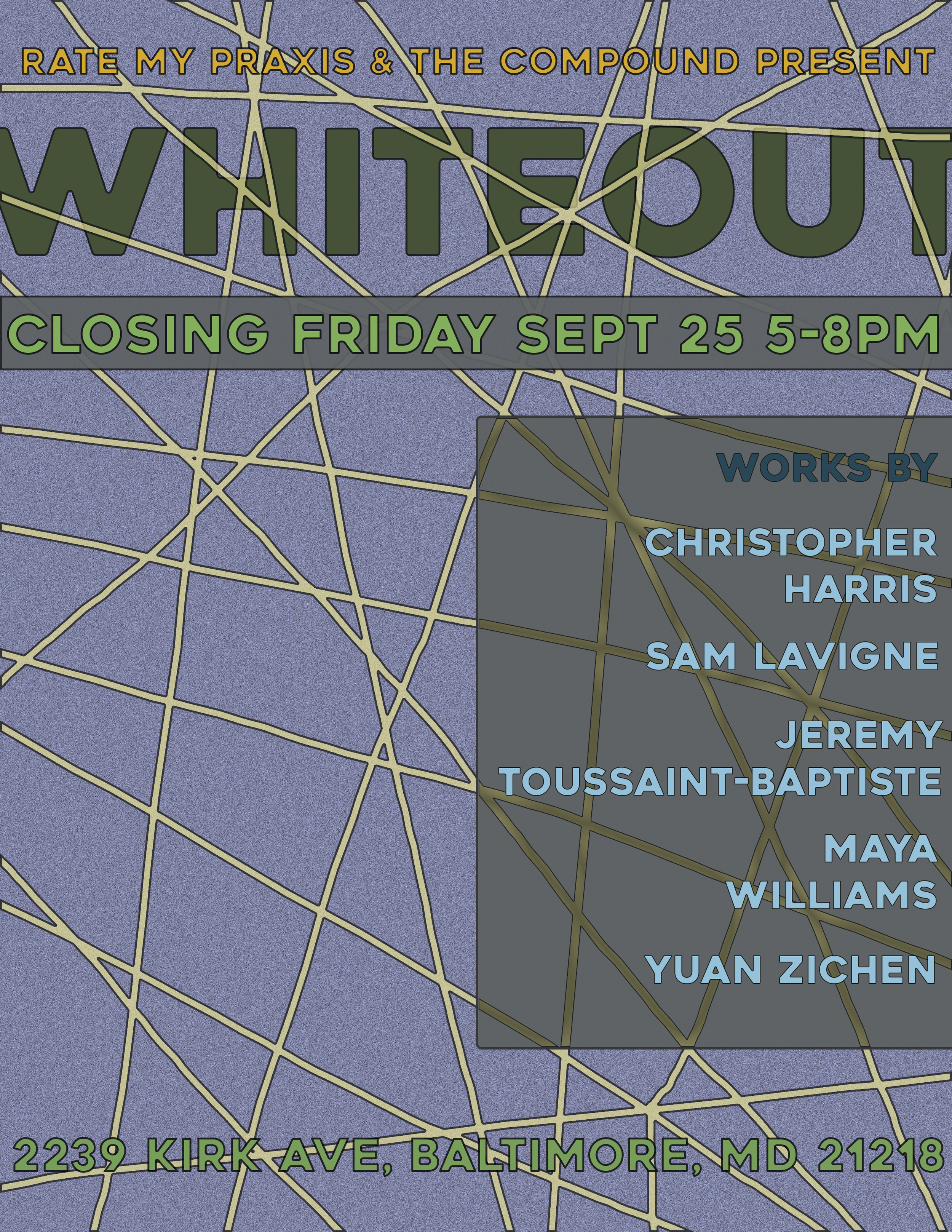Whiteout Closing Reception