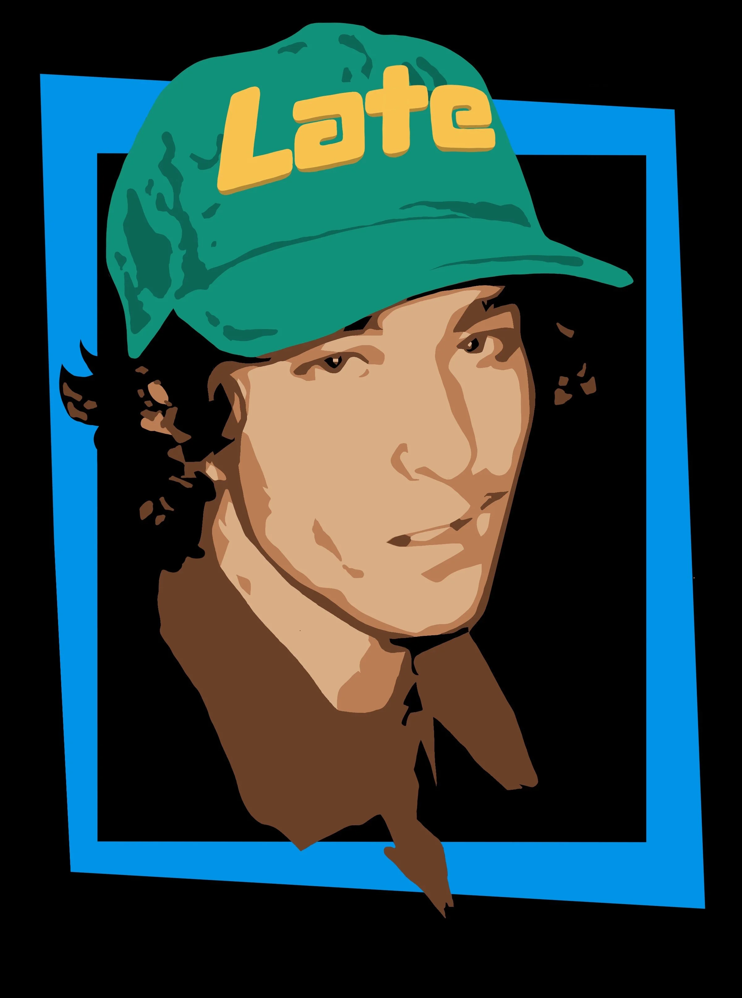 Late (Self Portrait)