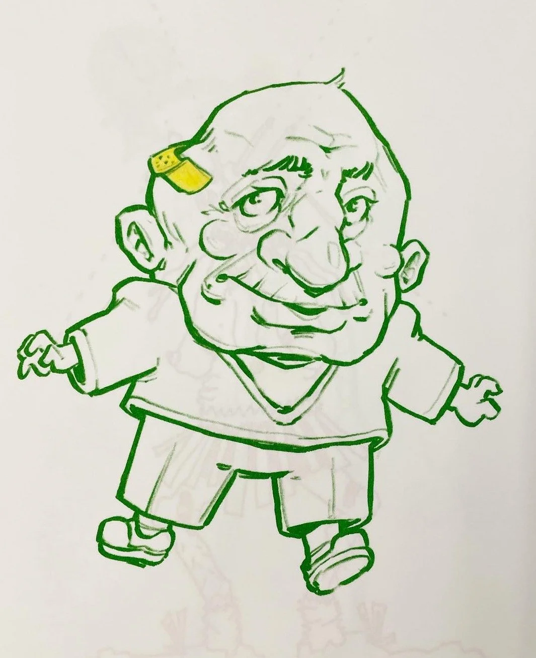 Bandaid Buddy Character Design 3