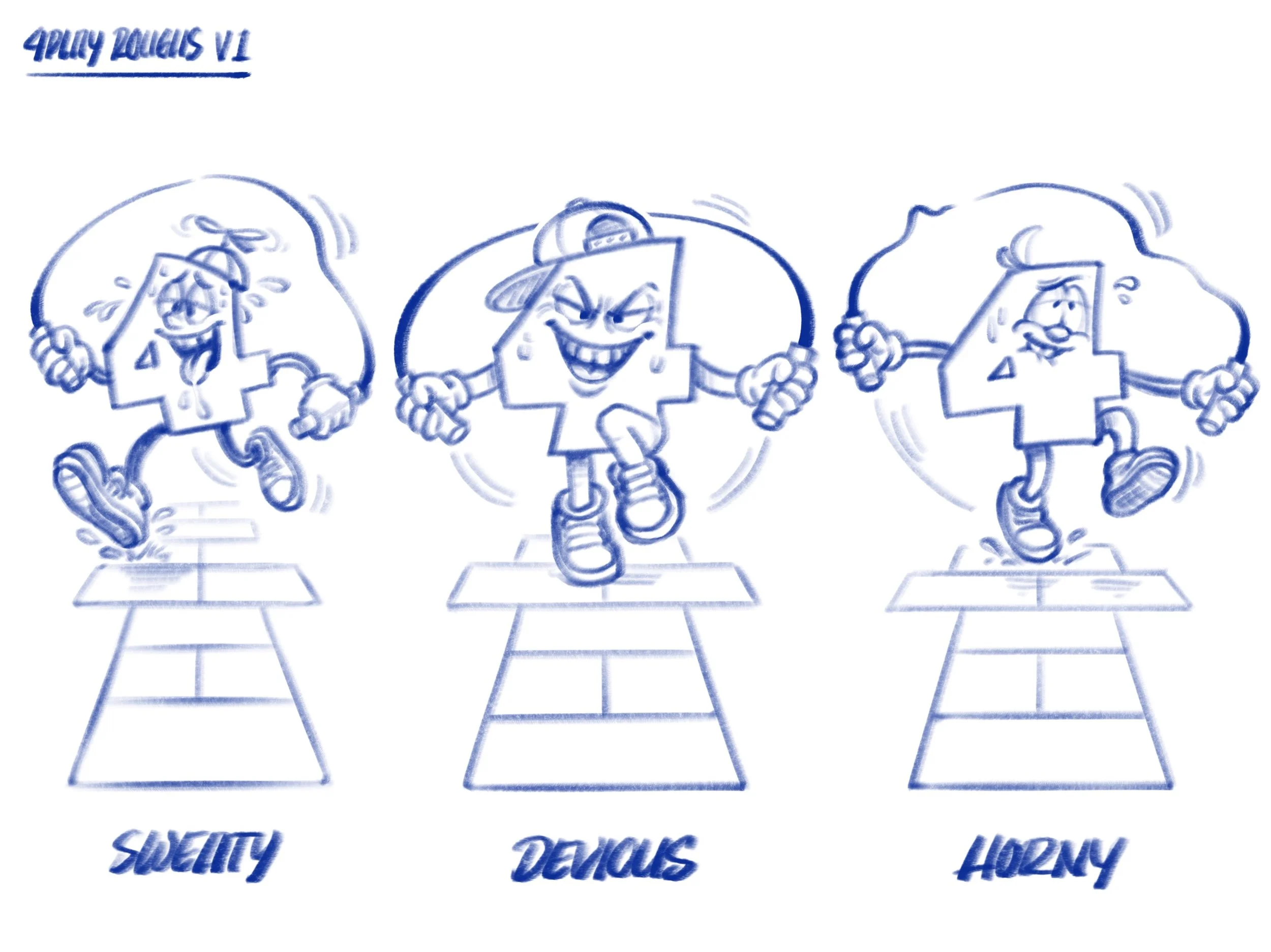 4Play Roughs V1