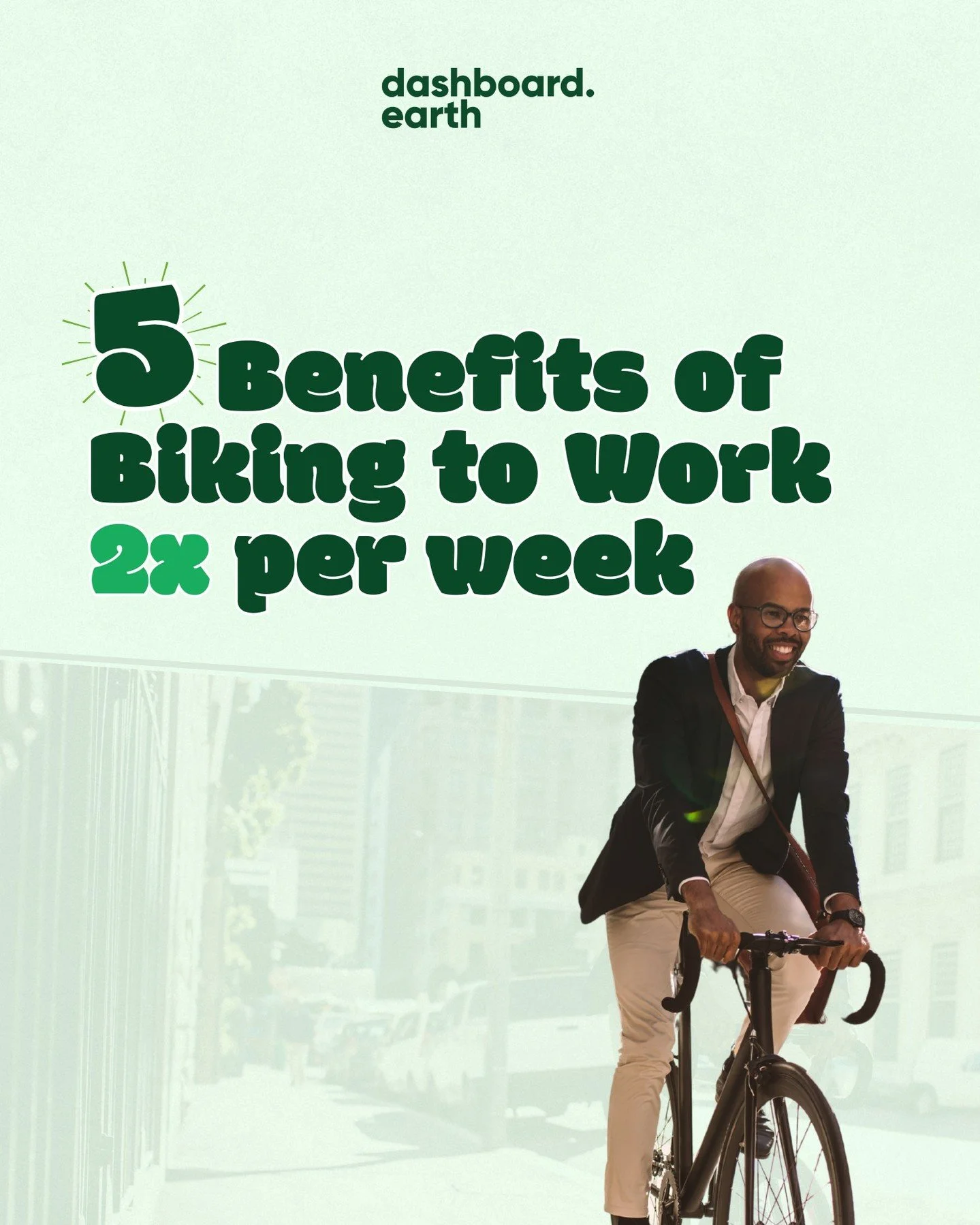 Anyone venture to guess how much money you'd save in a year by biking to work twice per week? 

This and more when you swipe.

#BikeToWork #TransitMonth #SustainableTransport #CommuteBetter #BikeLife #EcoCommute #ClimateAction #UrbanCycling #BikeMore