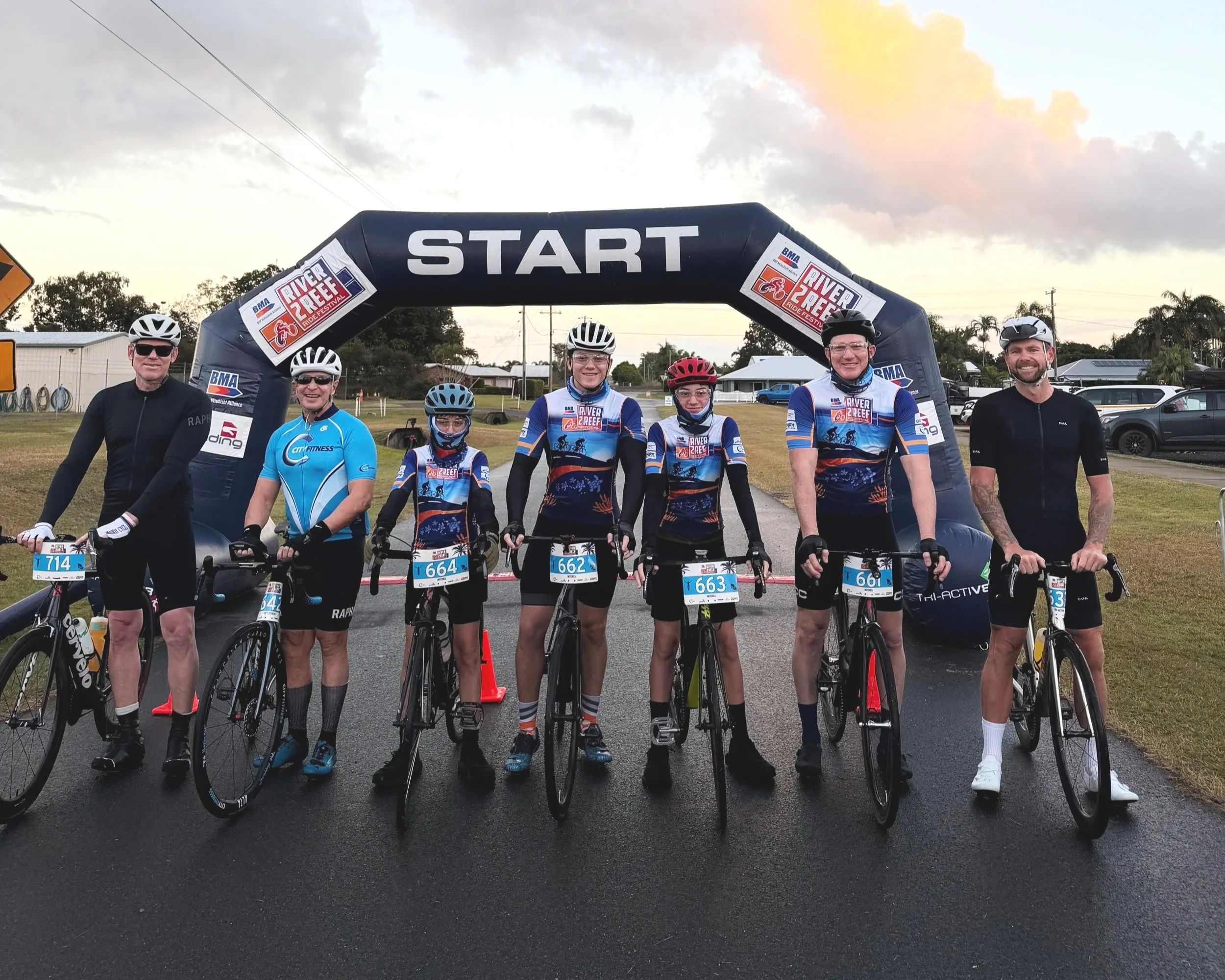 Mackay shows up in force as rider numbers surge 20% for BMA River 2 Reef Ride’s biggest community celebration yet