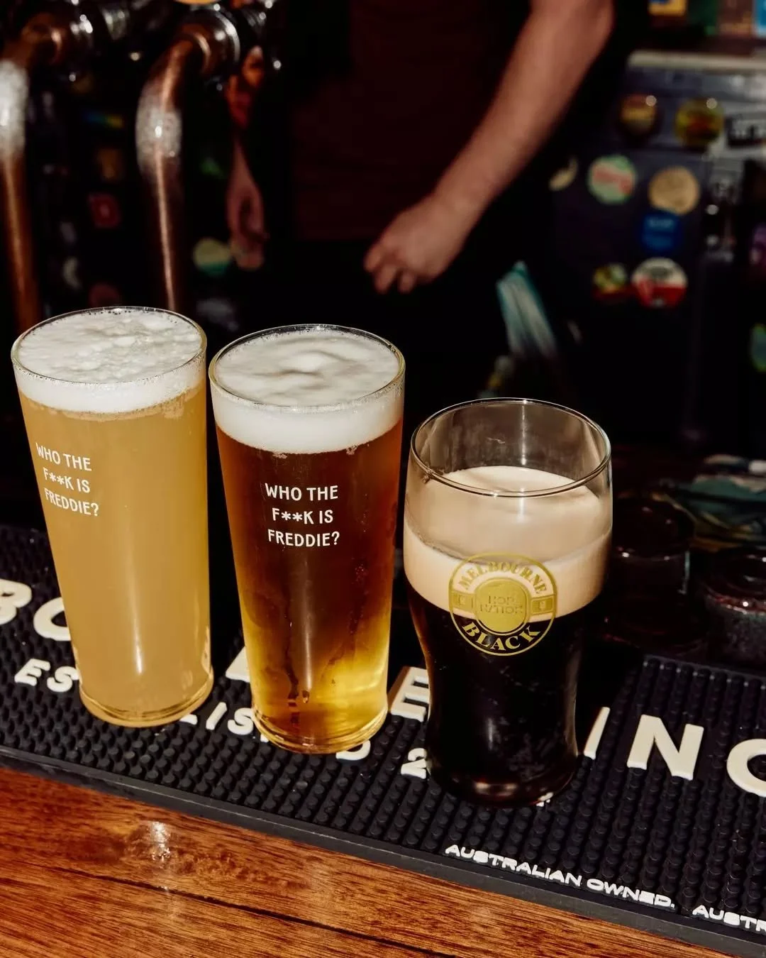 We heard that if you come to Freddie's when it's busy and you don't know what you want when you get to the front of the line Olek will give you a high five.

Happy Hour, from 3pm-6pm every day.