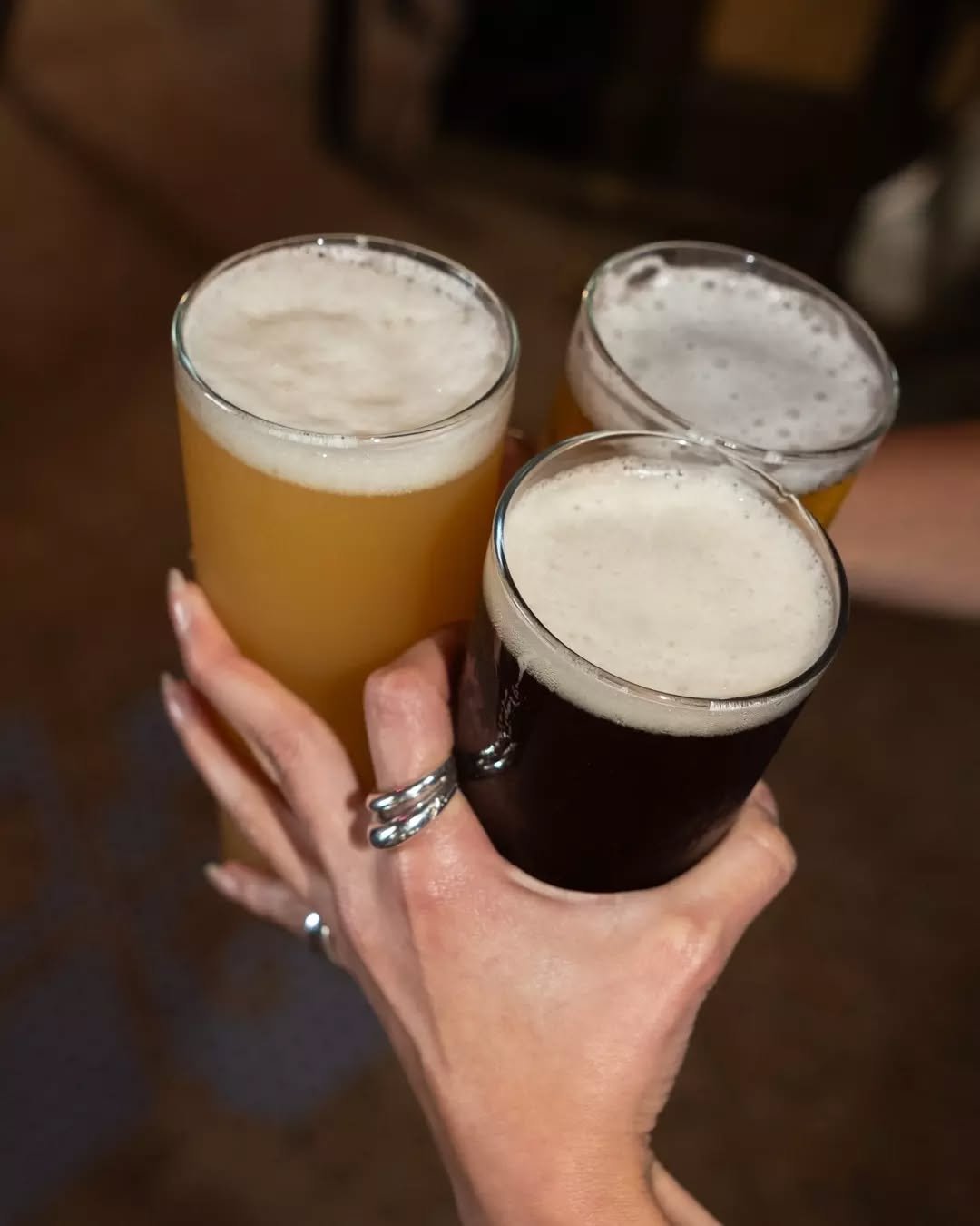 Three pint carry. Working hard, or hardly working?