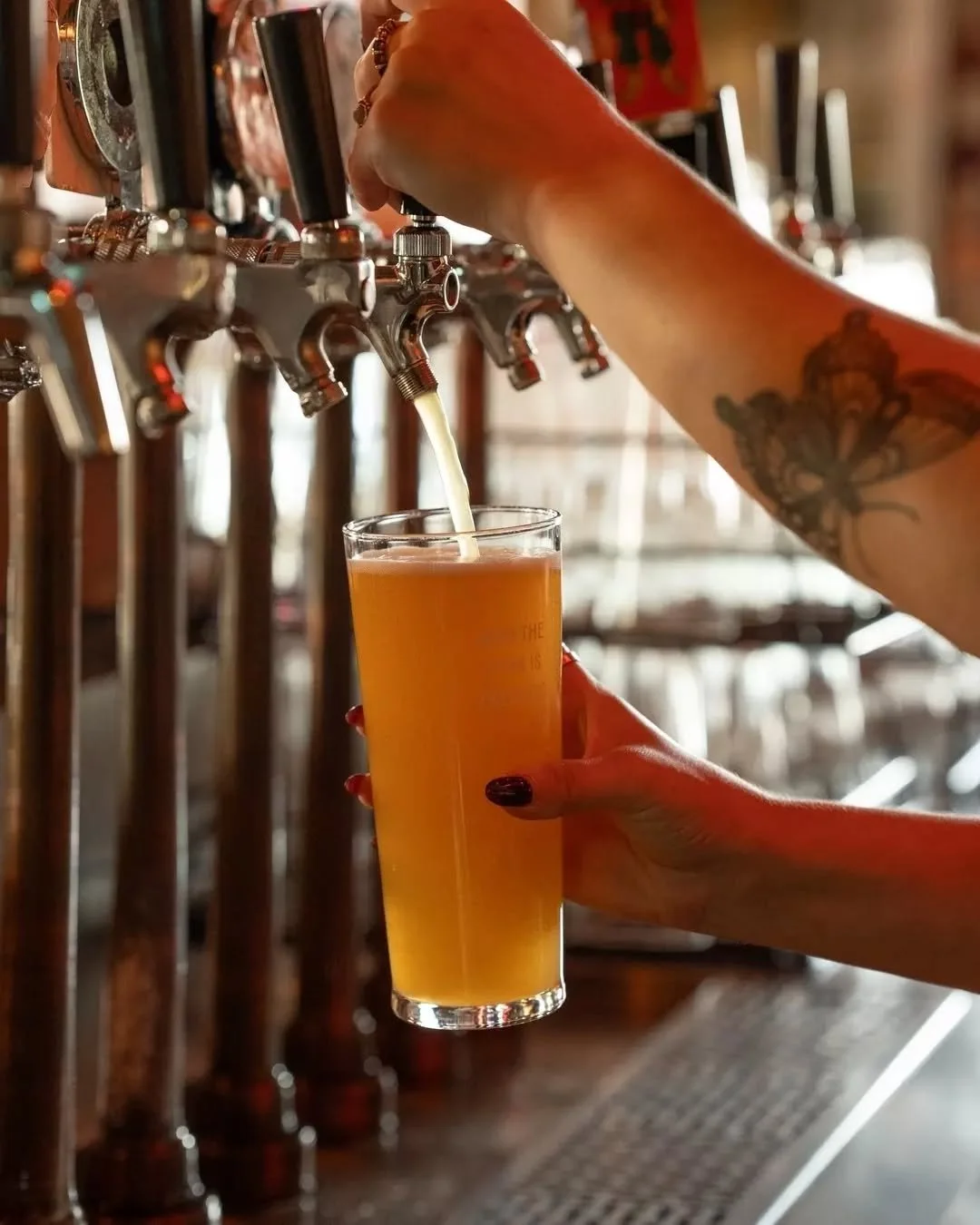 Pouring Sunday-Monday until late.

14 craft beers. Fried chicken. Good times.