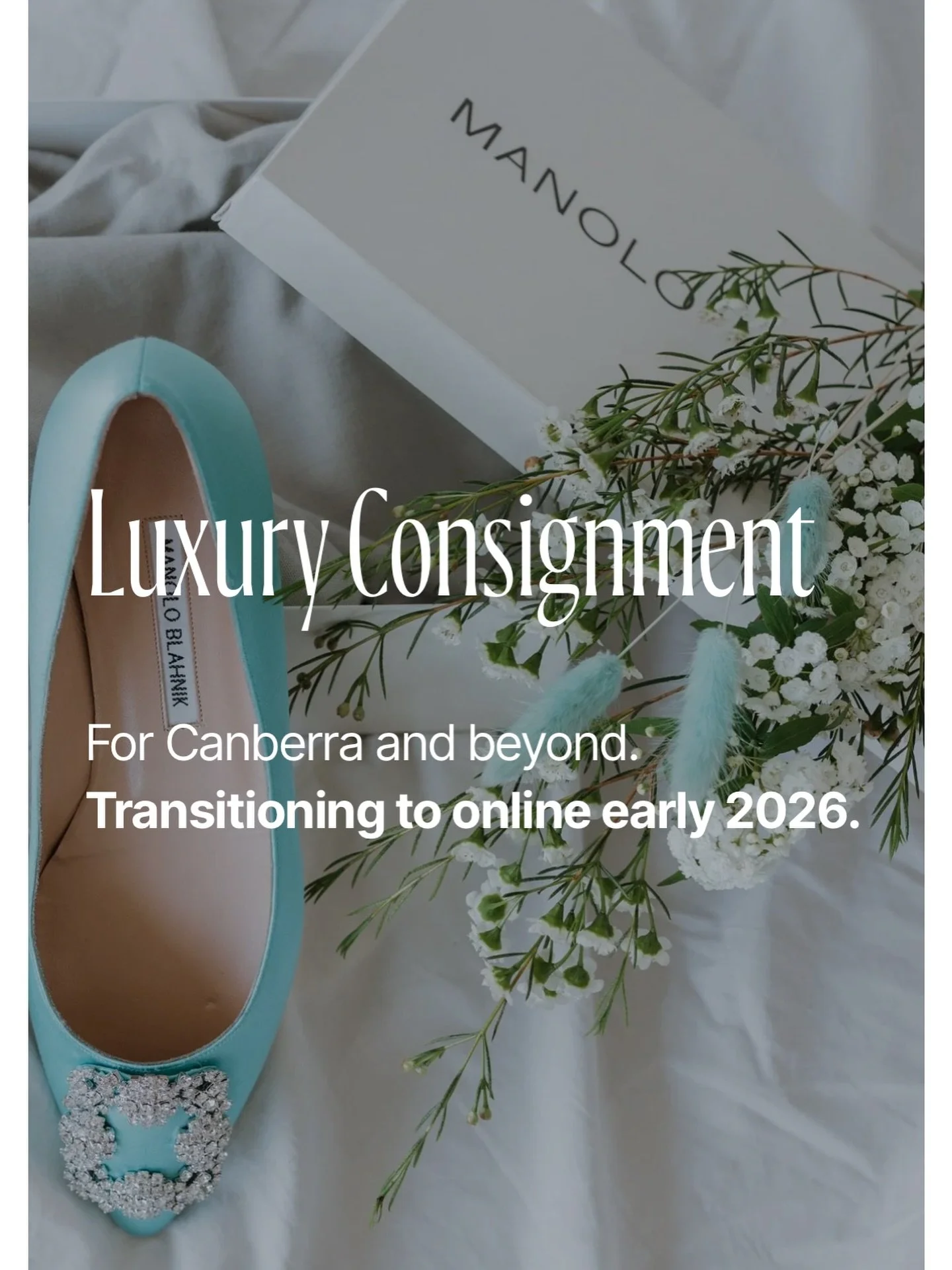 Have you heard the news? 👀 
Mesa&iacute;o store transitioning online early 2026. 

#Mesa&iacute;o #LuxuryConsignment #Canberra