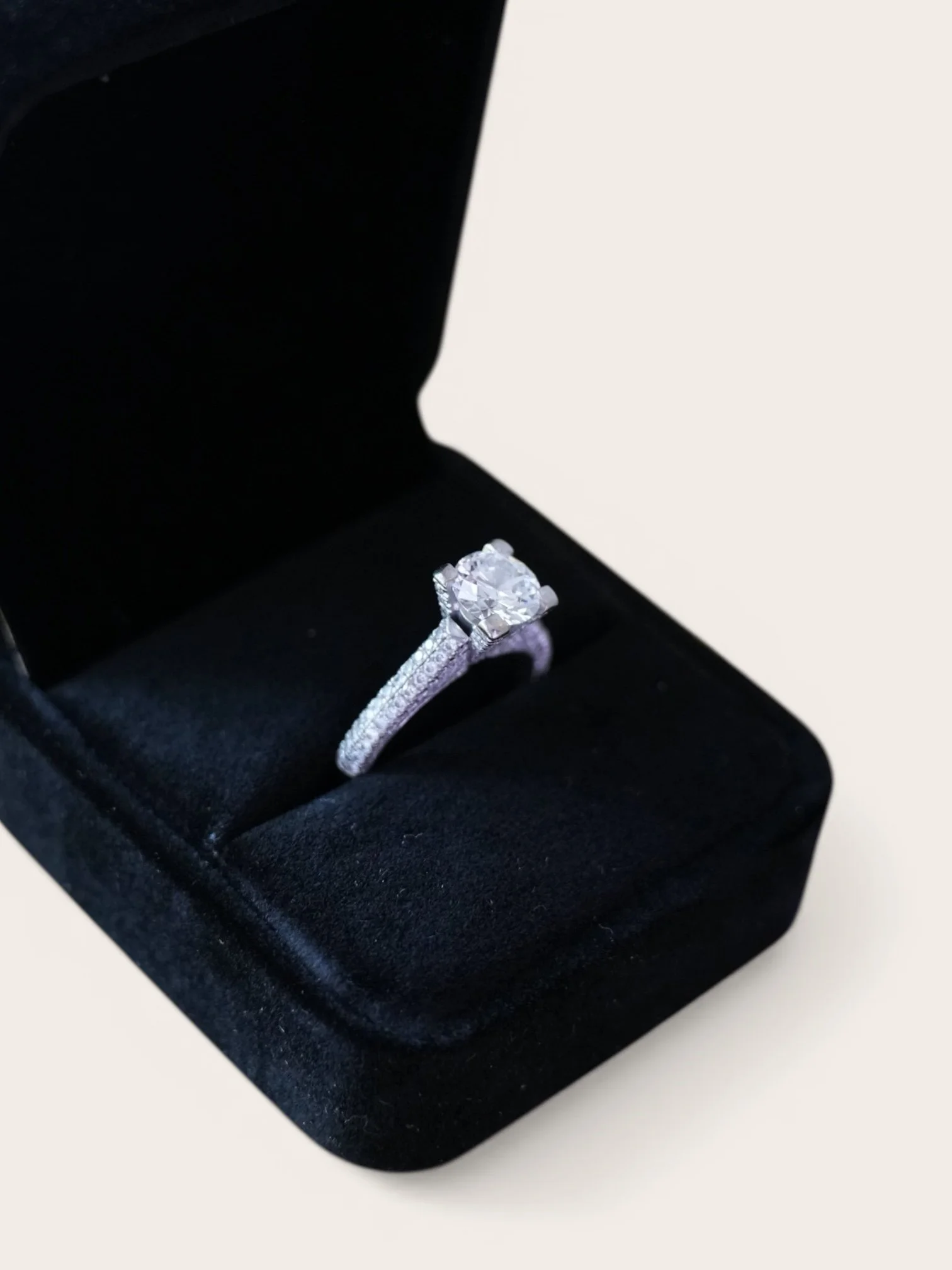 Round Brilliant Cut Diamomd Ring