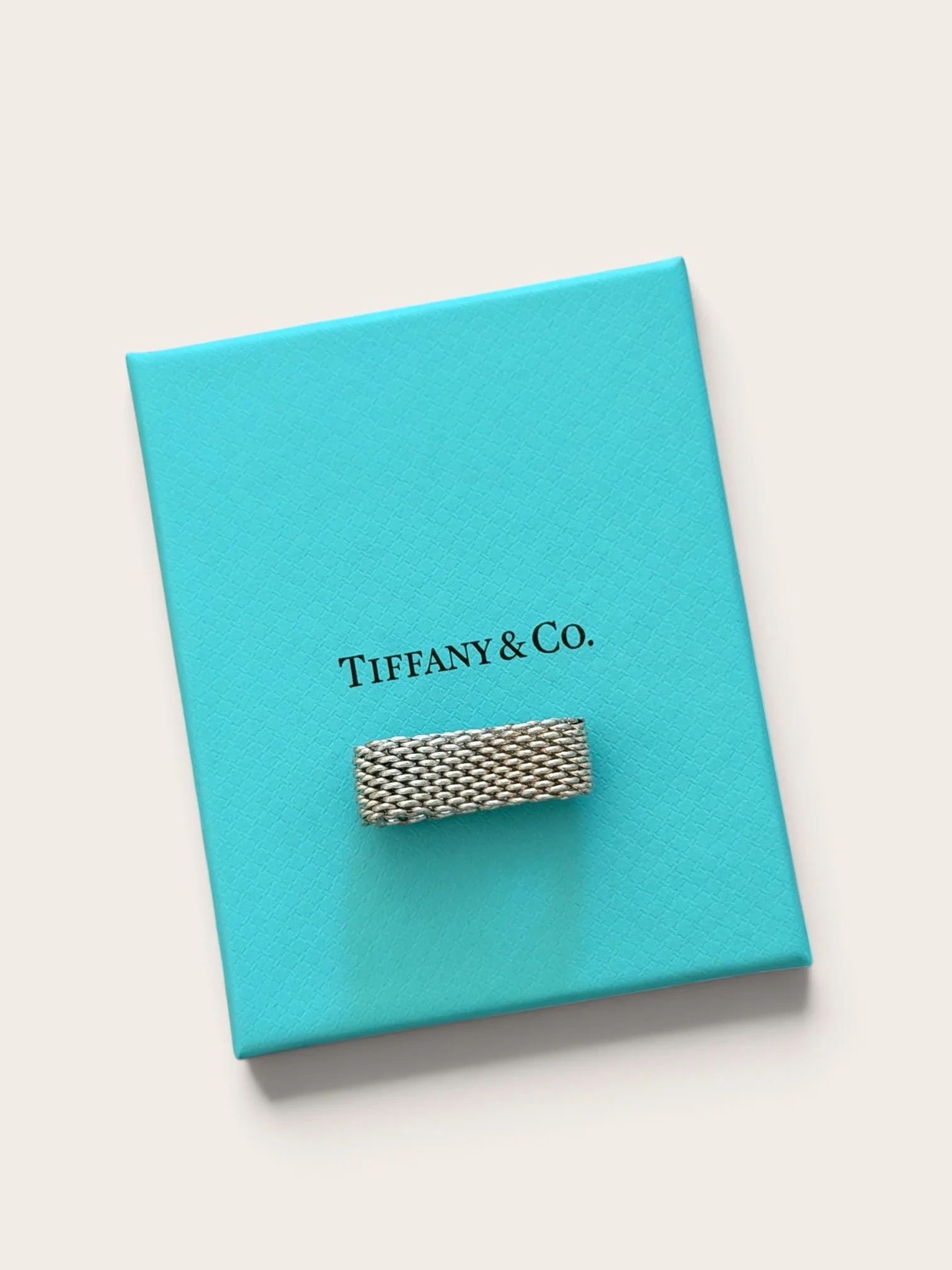 Tiffany & Co Somerset Mesh Ring