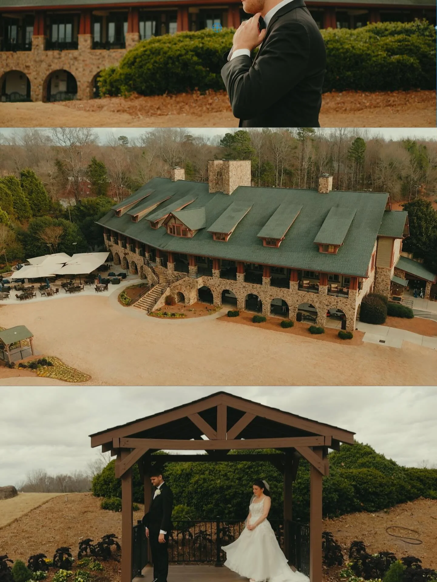 Grateful for Austin. Always steady shots. 

📍 @ballantyne_countryclub 
🎥 @twobecomeone.us  the man himself ❤️🫶🏼