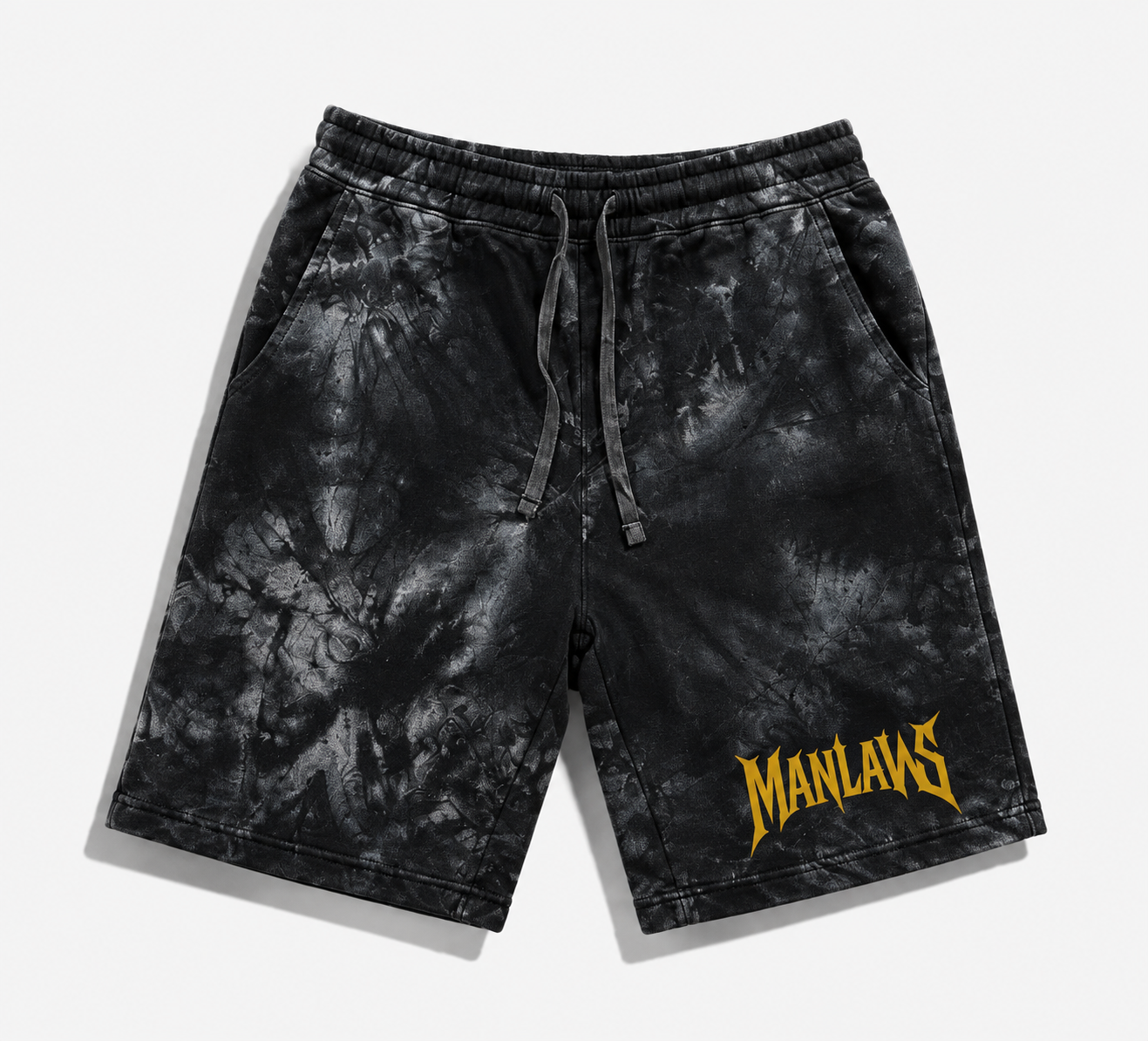 Man Laws “Code Shorts” – Vintage Acid Black