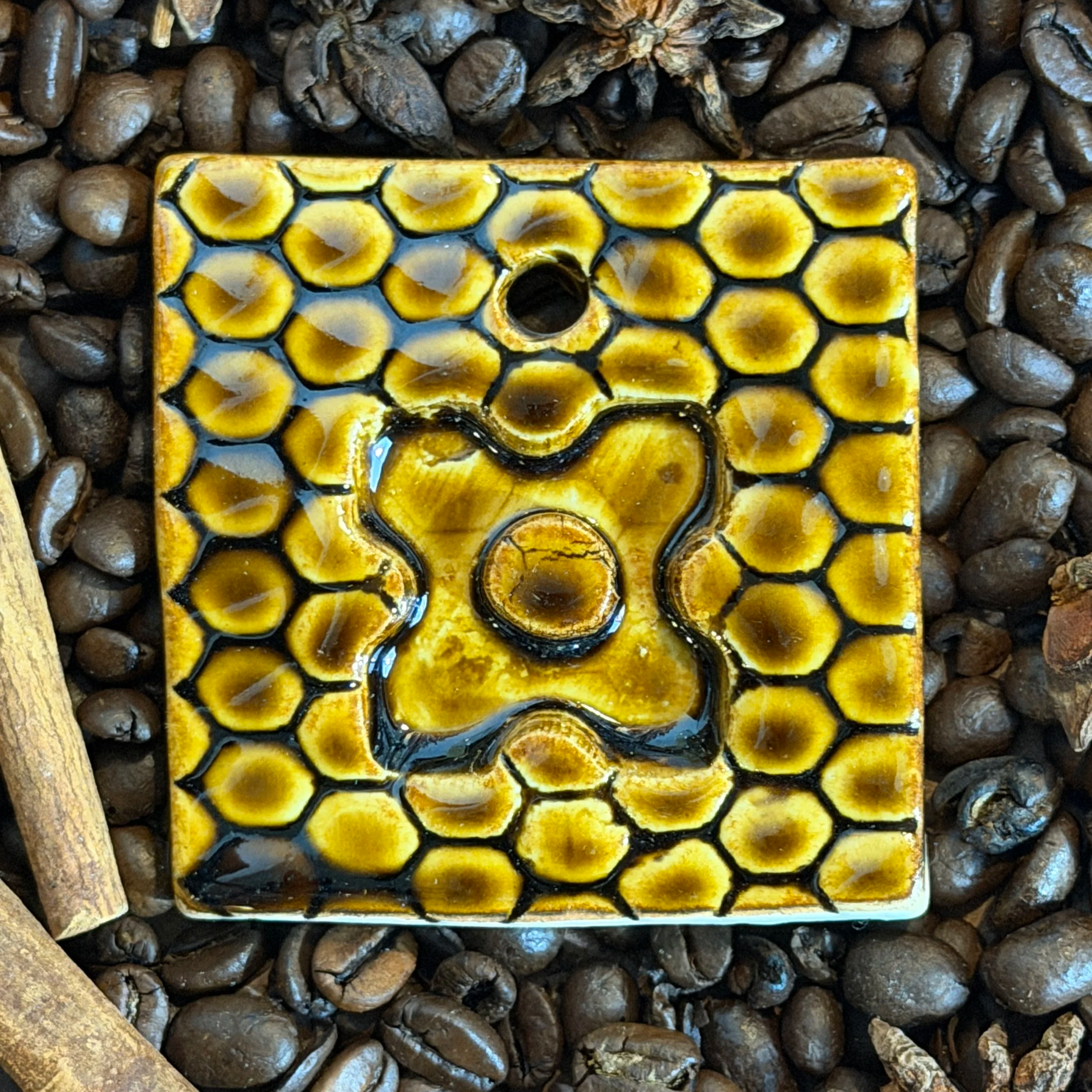 Tenmoku Test Tile