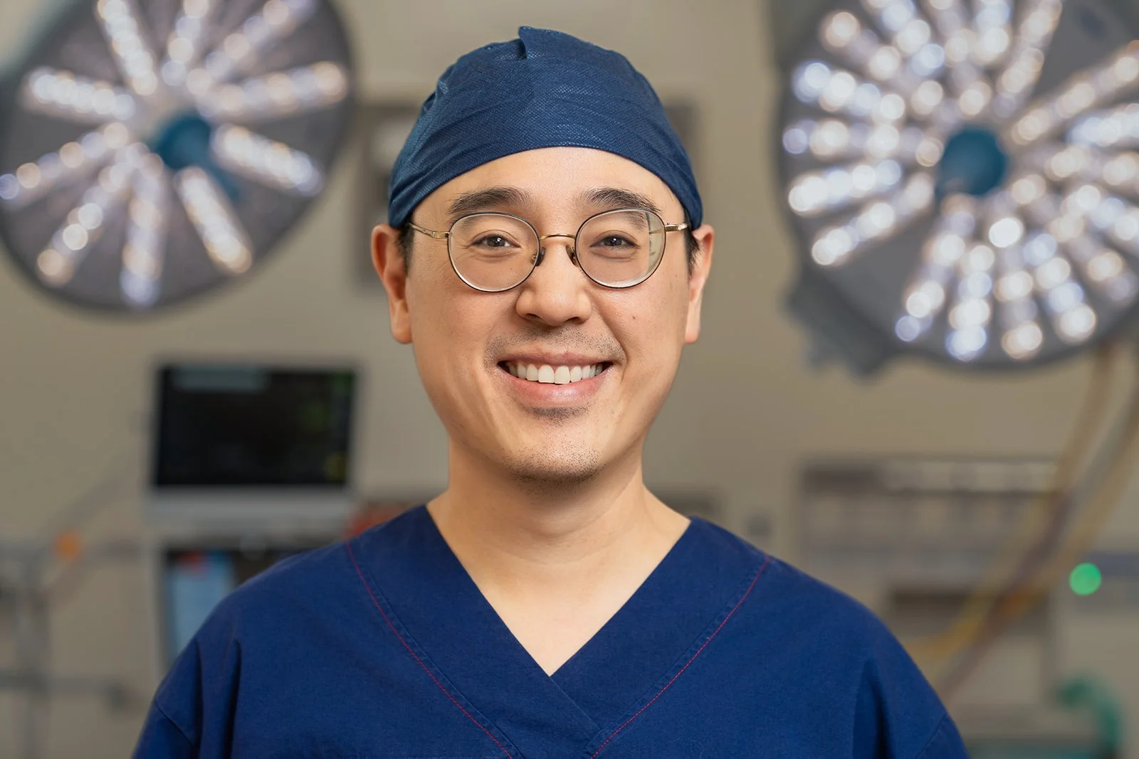 Cosmetic surgeon theatre headshot Melbourne surgical photography