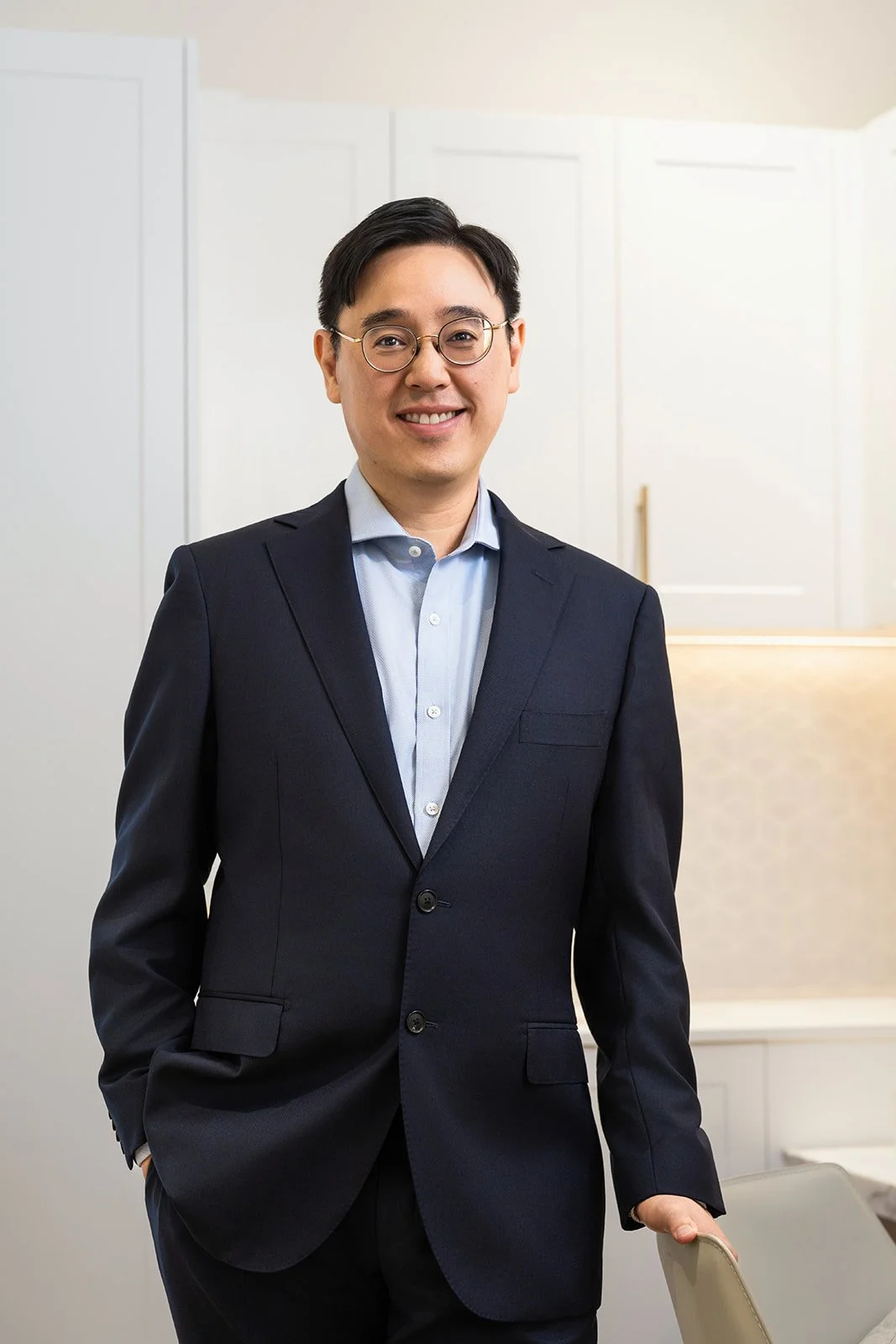 Cosmetic surgeon implant consultation scenario Melbourne aesthetic surgery photography