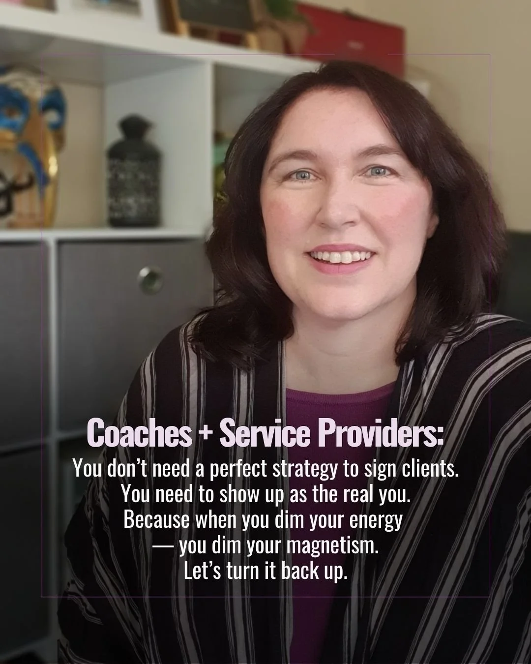 𝐂𝐨𝐚𝐜𝐡𝐞𝐬 + 𝐒𝐞𝐫𝐯𝐢𝐜𝐞 𝐏𝐫𝐨𝐯𝐢𝐝𝐞𝐫𝐬:

You don&rsquo;t attract clients by being perfect &mdash;

you attract them by being 𝑏𝑟𝑎𝑣𝑒𝑙𝑦 𝑦𝑜𝑢𝑟𝑠𝑒𝑙𝑓. 💛

That&rsquo;s what we&rsquo;re exploring at the next 𝐁𝐫𝐚𝐯𝐞 𝐂𝐨𝐟𝐟𝐞𝐞 