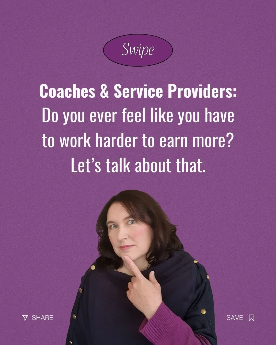 𝐂𝐨𝐚𝐜𝐡𝐞𝐬 &amp; 𝐒𝐞𝐫𝐯𝐢𝐜𝐞 𝐏𝐫𝐨𝐯𝐢𝐝𝐞𝐫𝐬:

Do you ever feel like you need to 𝐰𝐨𝐫𝐤 𝐡𝐚𝐫𝐝𝐞𝐫 𝐭𝐨 𝐞𝐚𝐫𝐧 𝐦𝐨𝐫𝐞?

For a long time, that was my story.

A belief I picked up without realising it:

&ldquo;𝐌𝐨𝐧𝐞𝐲 𝐨𝐧𝐥𝐲 𝐜𝐨