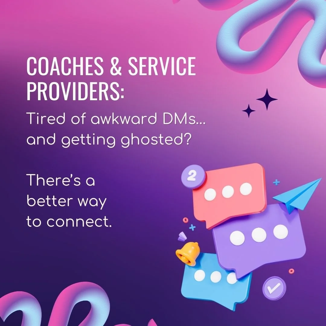 𝐂𝐨𝐚𝐜𝐡𝐞𝐬 &amp; 𝐒𝐞𝐫𝐯𝐢𝐜𝐞 𝐏𝐫𝐨𝐯𝐢𝐝𝐞𝐫𝐬: 𝐈𝐟 𝐬𝐞𝐧𝐝𝐢𝐧𝐠 𝐃𝐌𝐬 𝐟𝐞𝐞𝐥𝐬 𝐚𝐰𝐤𝐰𝐚𝐫𝐝, 𝐲𝐨𝐮&rsquo;𝐫𝐞 𝐧𝐨𝐭 𝐝𝐨𝐢𝐧𝐠 𝐢𝐭 𝐰𝐫𝐨𝐧𝐠.

Most coaches and service providers don&rsquo;t struggle with outreach because they lac