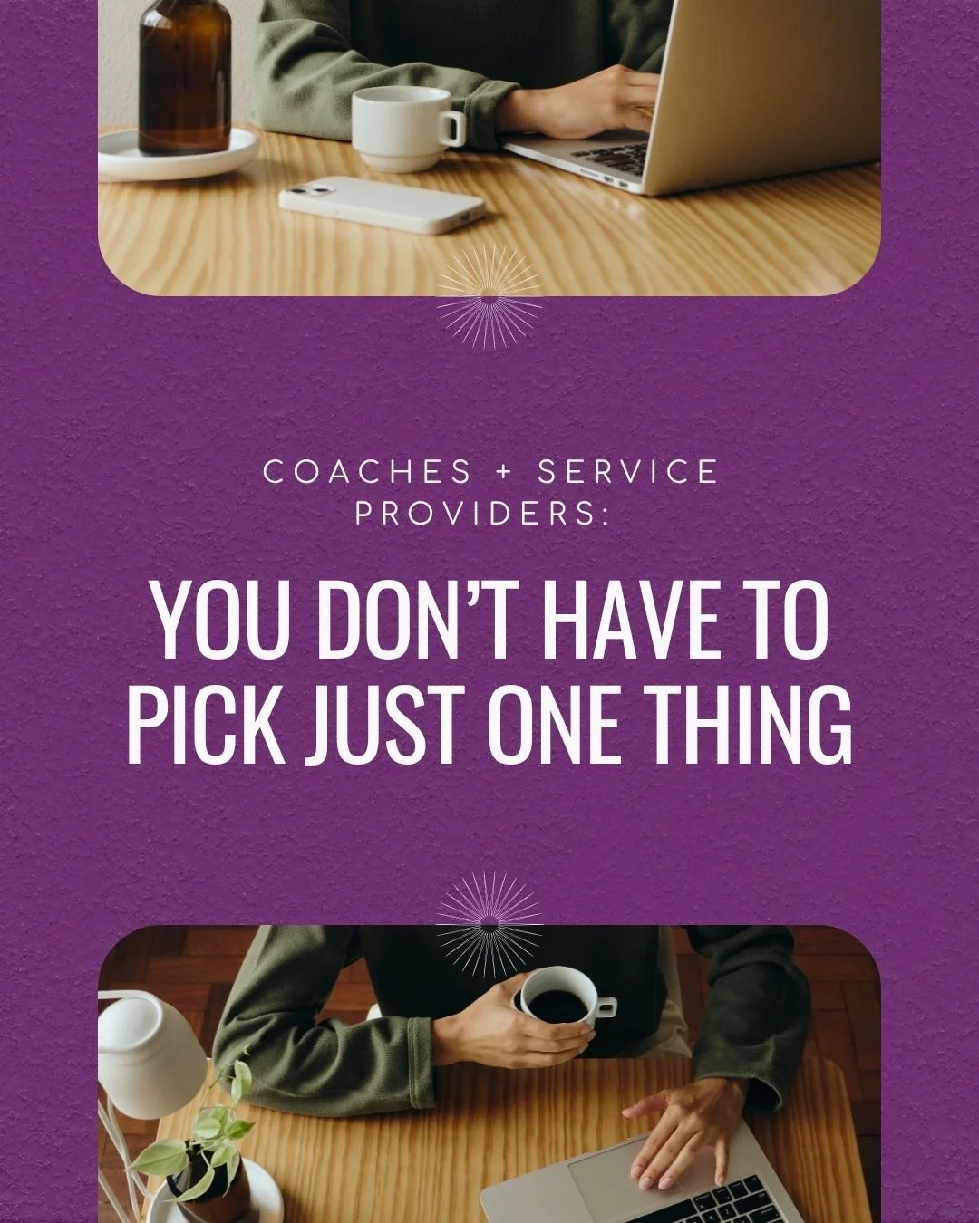 𝐂𝐨𝐚𝐜𝐡𝐞𝐬 + 𝐒𝐞𝐫𝐯𝐢𝐜𝐞 𝐏𝐫𝐨𝐯𝐢𝐝𝐞𝐫𝐬: 𝐘𝐨𝐮 𝐃𝐨𝐧&rsquo;𝐭 𝐇𝐚𝐯𝐞 𝐭𝐨 𝐁𝐞 𝐊𝐧𝐨𝐰𝐧 𝐟𝐨𝐫 𝐉𝐮𝐬𝐭 𝐎𝐧𝐞 𝐓𝐡𝐢𝐧𝐠.

You&rsquo;ve probably heard some version of this before:

&ldquo;Pick a niche.&rdquo;

&ldquo;Be known for on