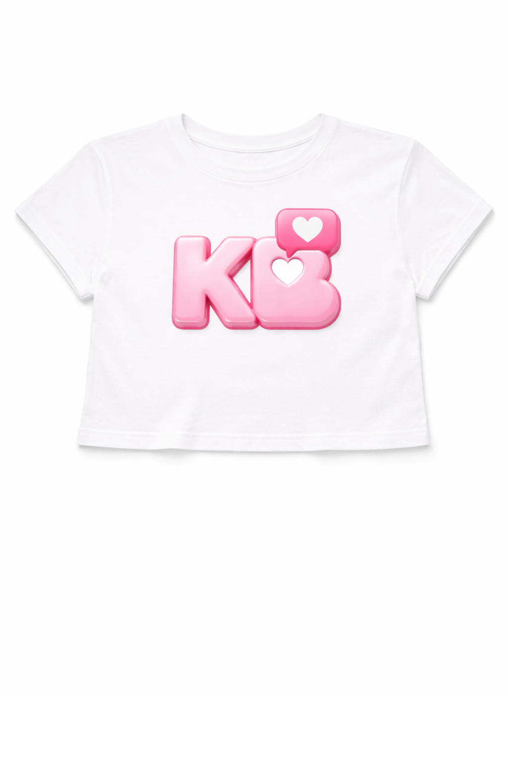 Pink _KB_ logo T-shirt flatlay.png
