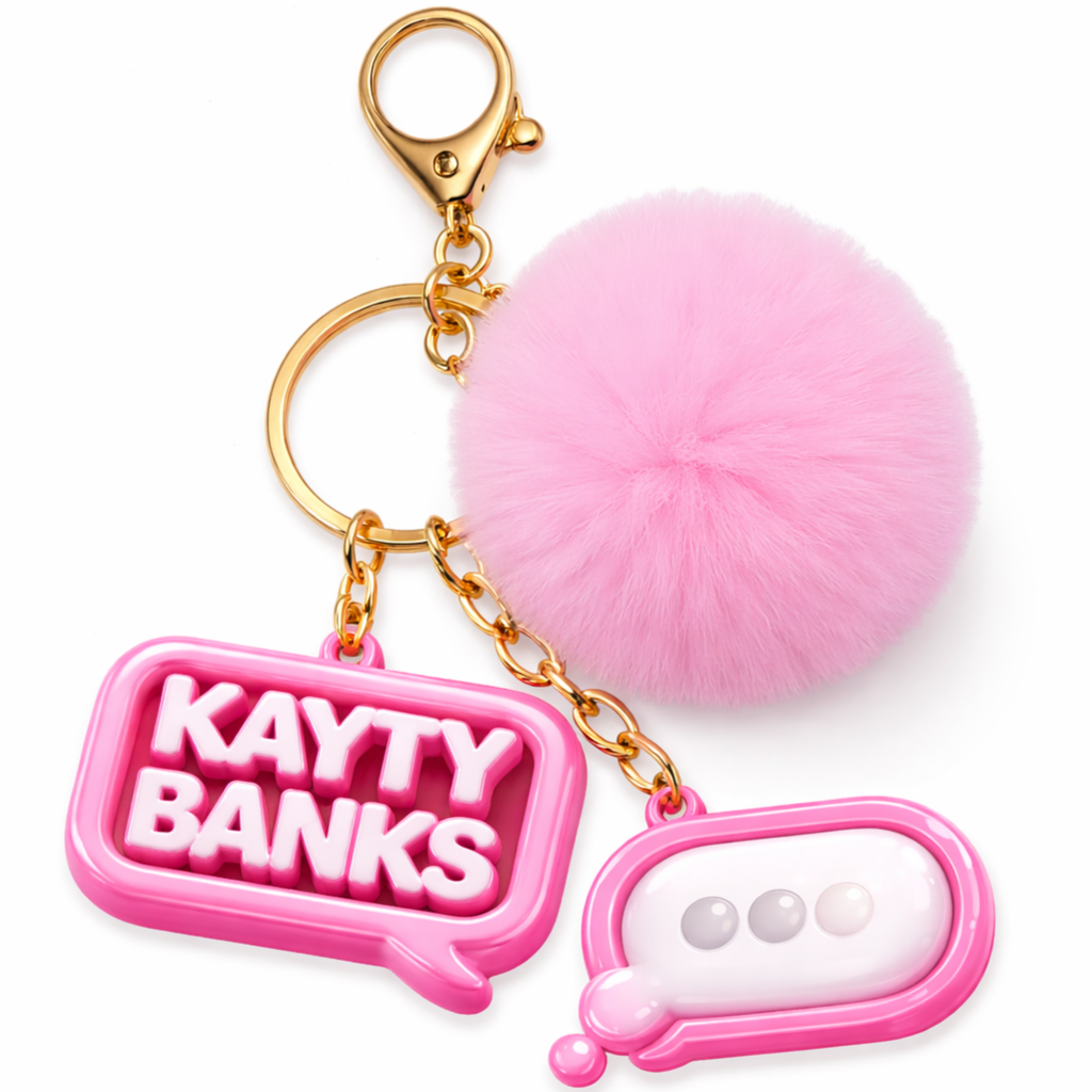 KAYTY BANKS KEYCHAINS