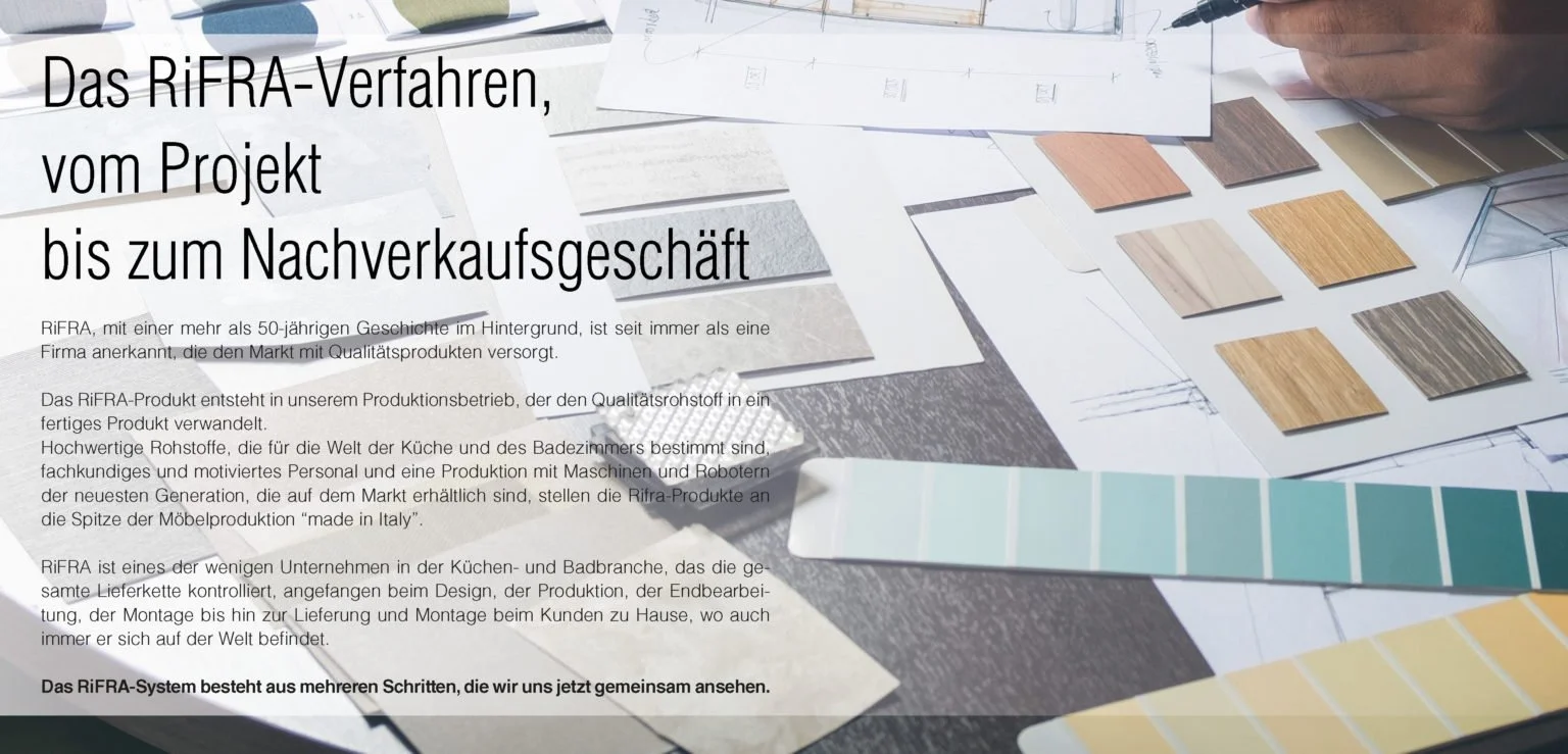 Das RiFRA-Verfahren, vom Projekt bis zum Nachverkaufsgeschäft