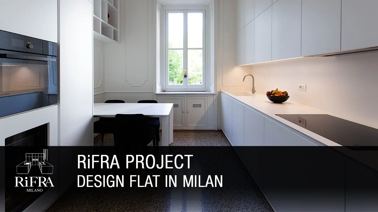 DESIGNWOHNUNG IN MAILAND, MIT RiFRA-KÜCHE.